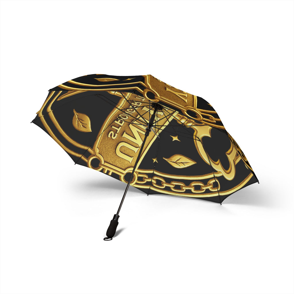 Unity is Key Semi-Automatic Foldable Umbrella Printify