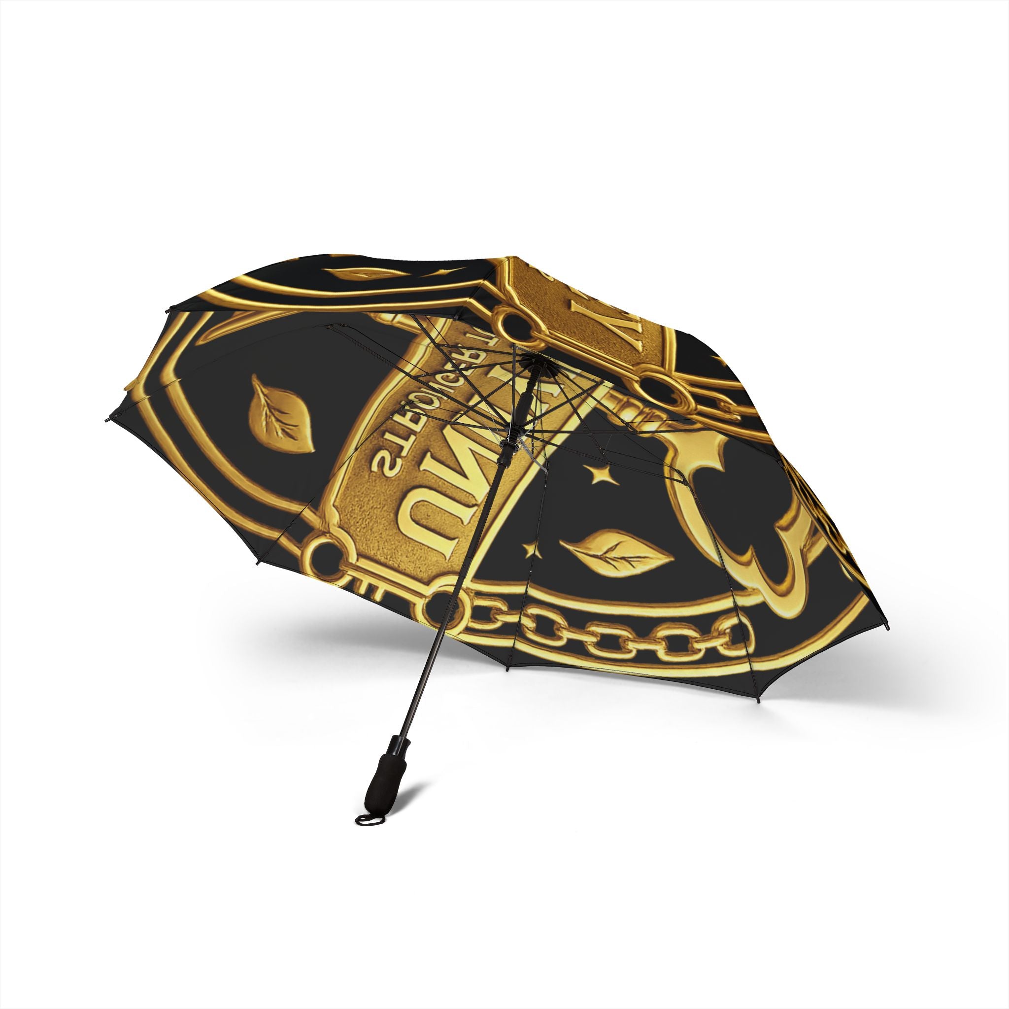 Unity is Key Semi-Automatic Foldable Umbrella Printify