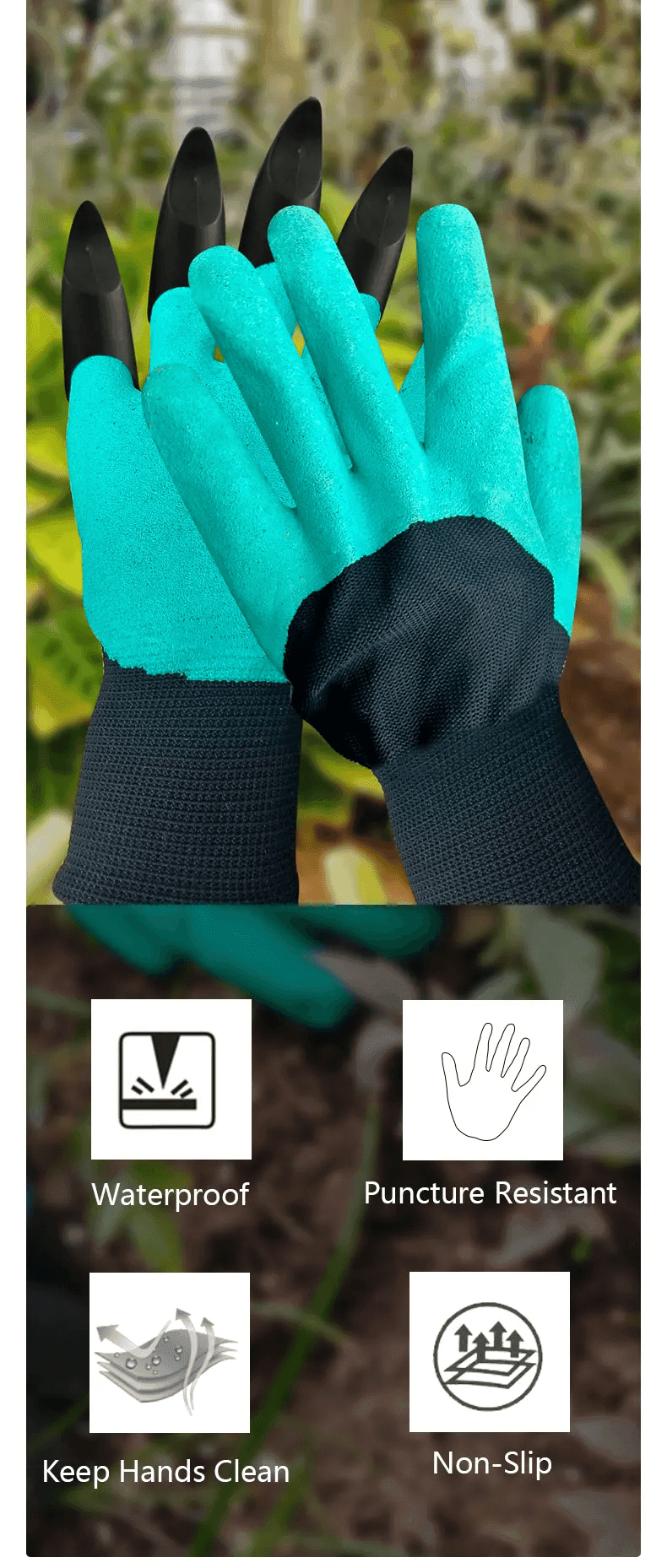 Gardening Gloves With Claws CartRare
