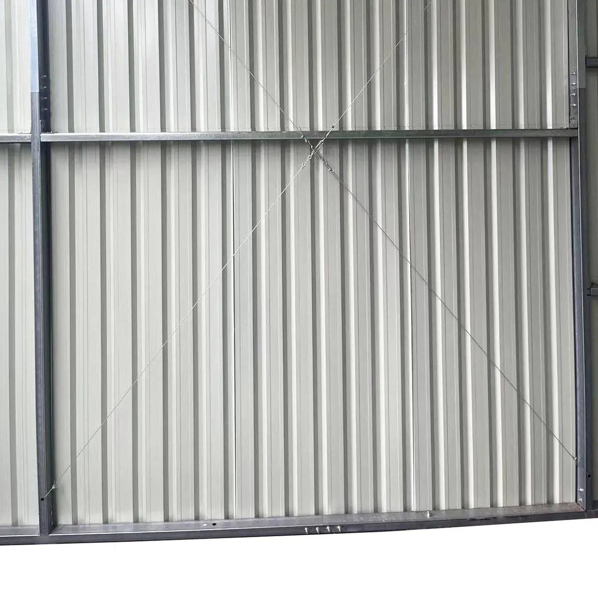 30' x 40' Metal Garage Shed, 11' High Double Front Doors, 17' Peak, 1260 Sq-Ft TMG-MS3040 TMG Industrial
