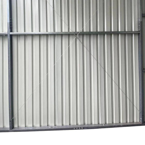 30' x 40' Metal Garage Shed, 11' High Double Front Doors, 17' Peak, 1260 Sq-Ft TMG-MS3040 TMG Industrial