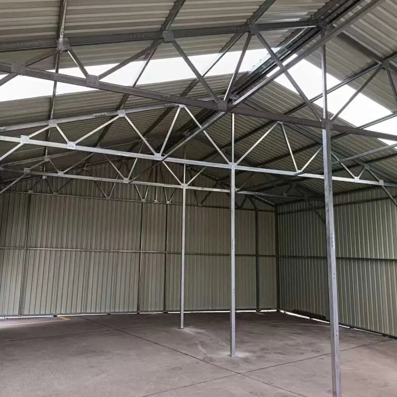 30' x 40' Metal Garage Shed, 11' High Double Front Doors, 17' Peak, 1260 Sq-Ft TMG-MS3040 TMG Industrial
