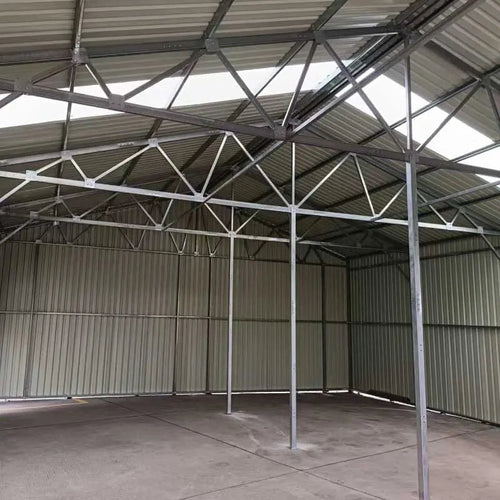 30' x 40' Metal Garage Shed, 11' High Double Front Doors, 17' Peak, 1260 Sq-Ft TMG-MS3040 TMG Industrial