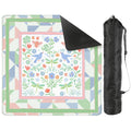 Secret Garden Of Eden Mahjong Mat Splash of Color Co.