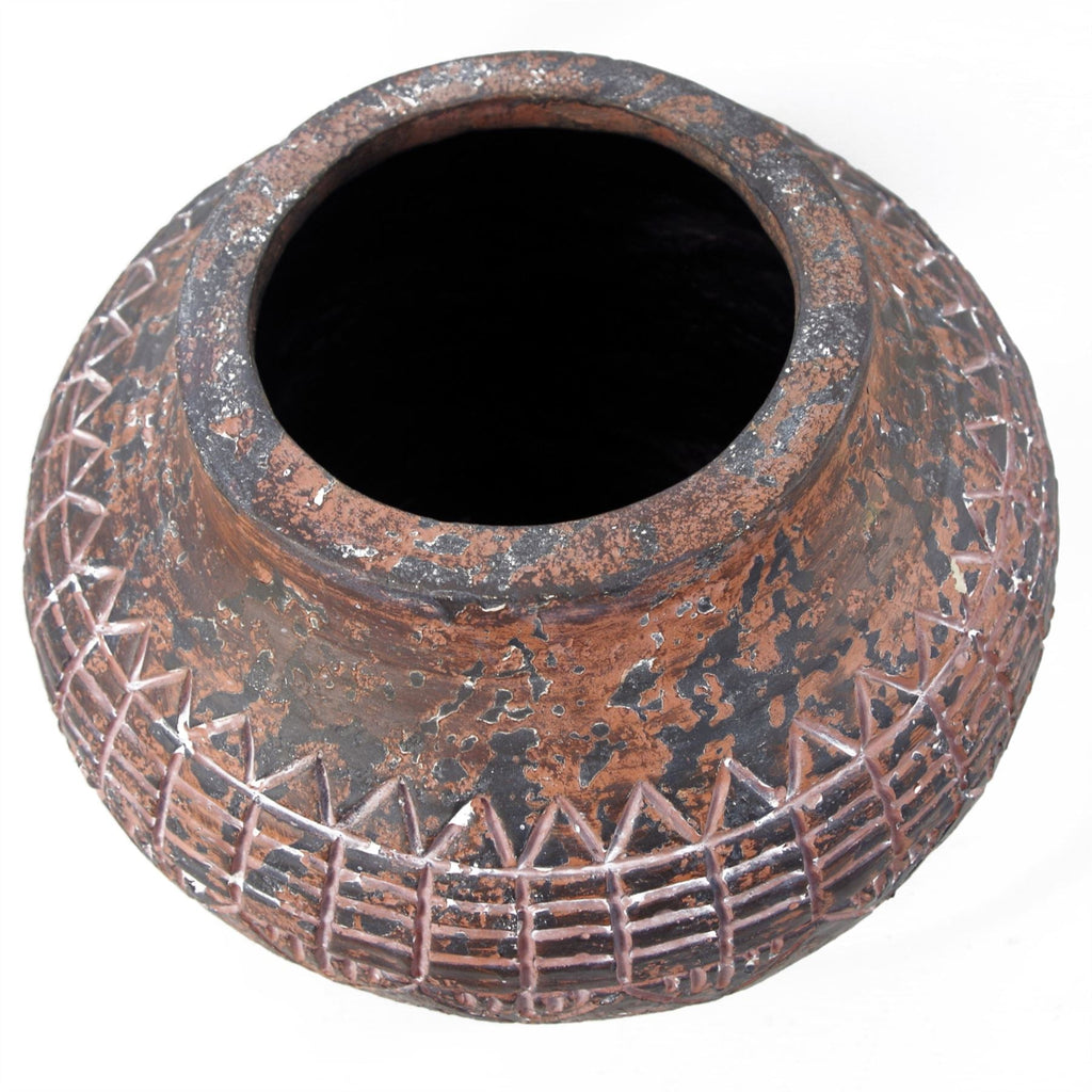 Planters Plant Pots Aztec Vase Planter 23cm x 30cm-4