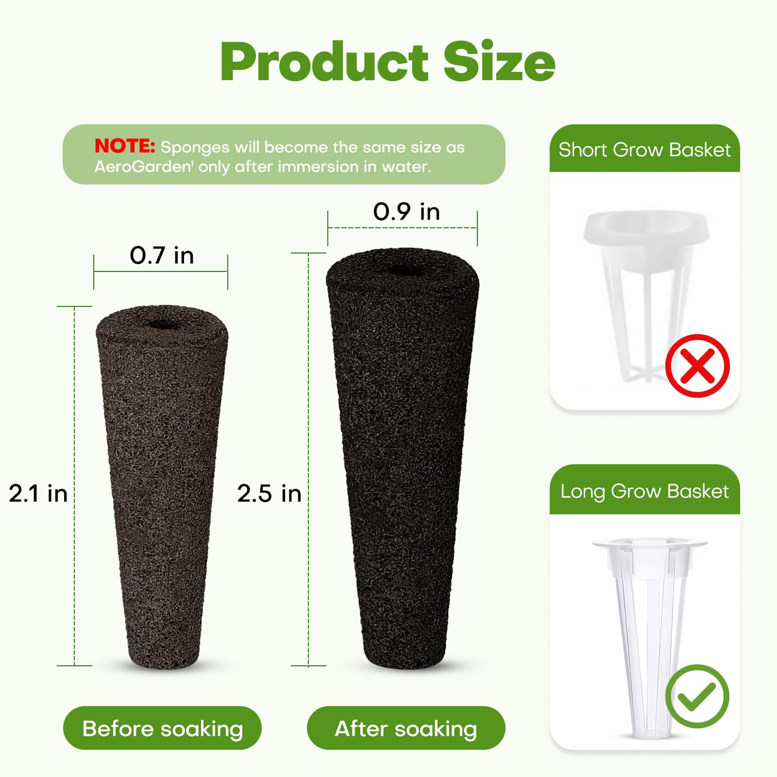 Ahopegarden 86PCS Hydroponic Pods Kit: Grow Anything Herb Kits with 600ml A&B Plant Food, 40 Grow Sponges, 40 Labels, 1 Tweezer - Hydroponics Supplies for Aerogarden&Most Brand Herb Garden The Rooted Muse