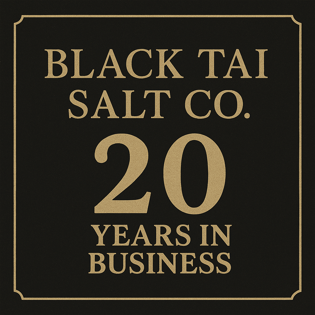 Mortar and Pestle Black Tai Salt Co.