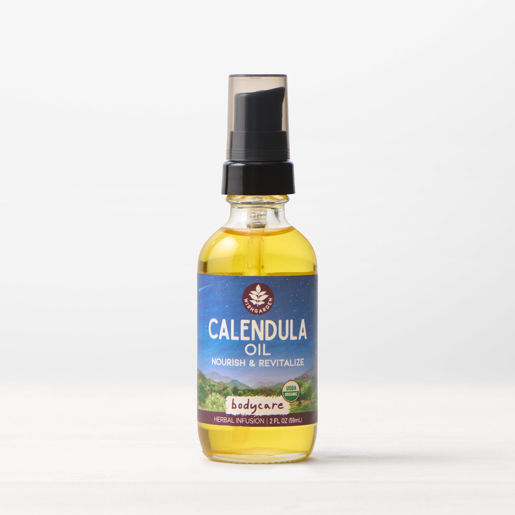 Calendula Oil, Nourish & Revitalize WishGarden Herbs
