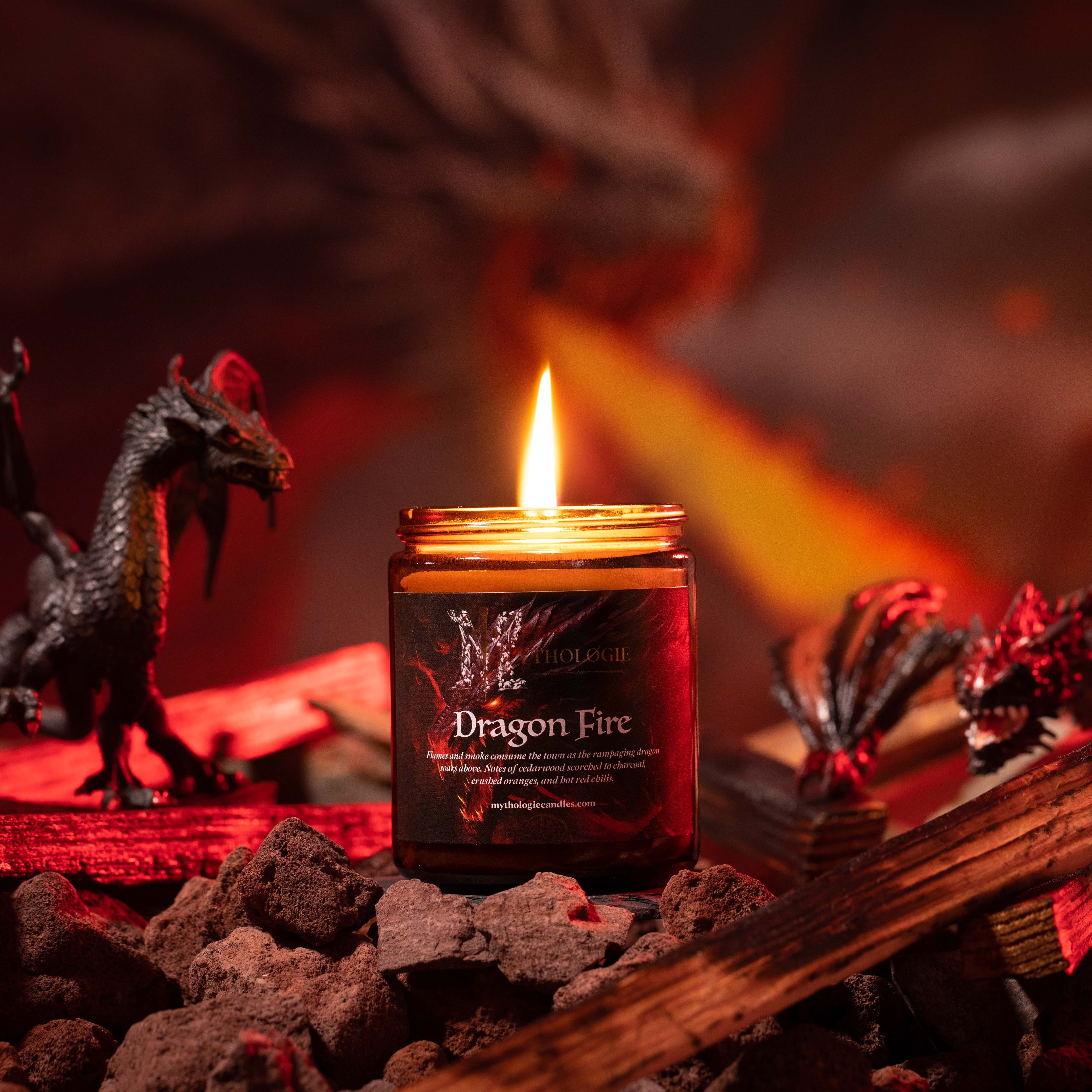 Dragon Fire MythologieCandles