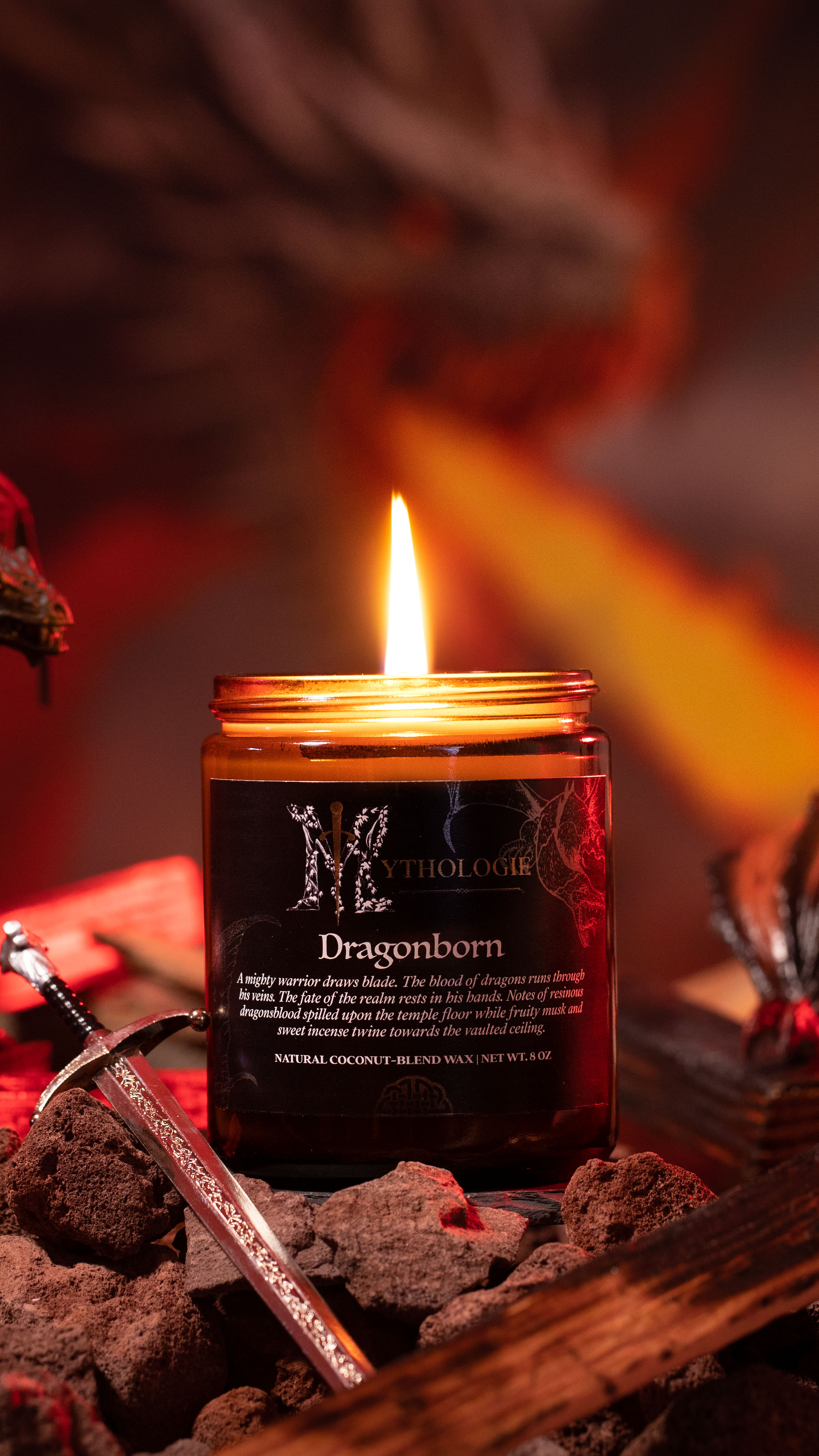 Dragonborn MythologieCandles