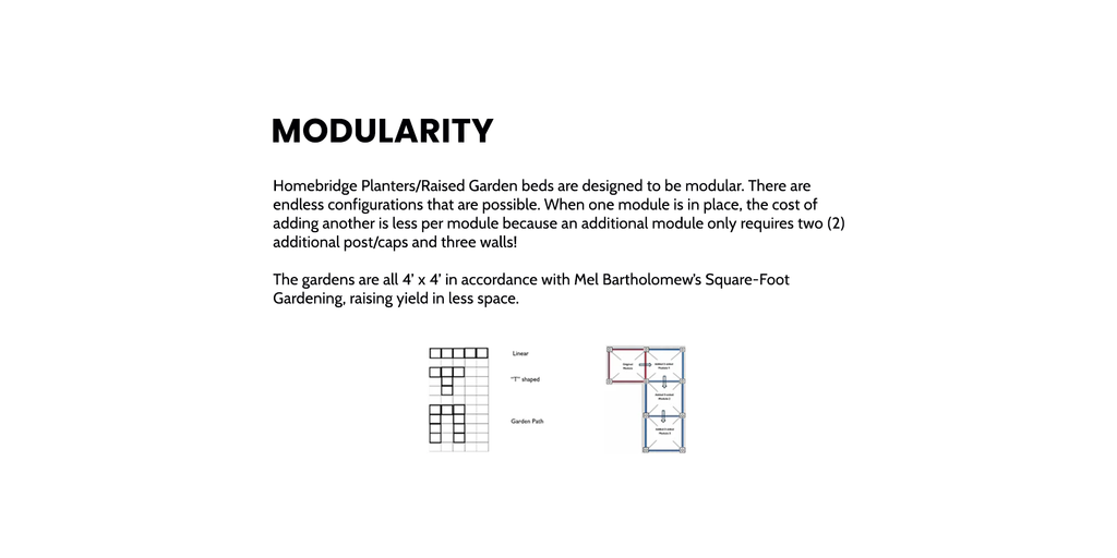 Prefabricated Concrete (GFRC) Garden Bed - Stackstone HomeBridgePC
