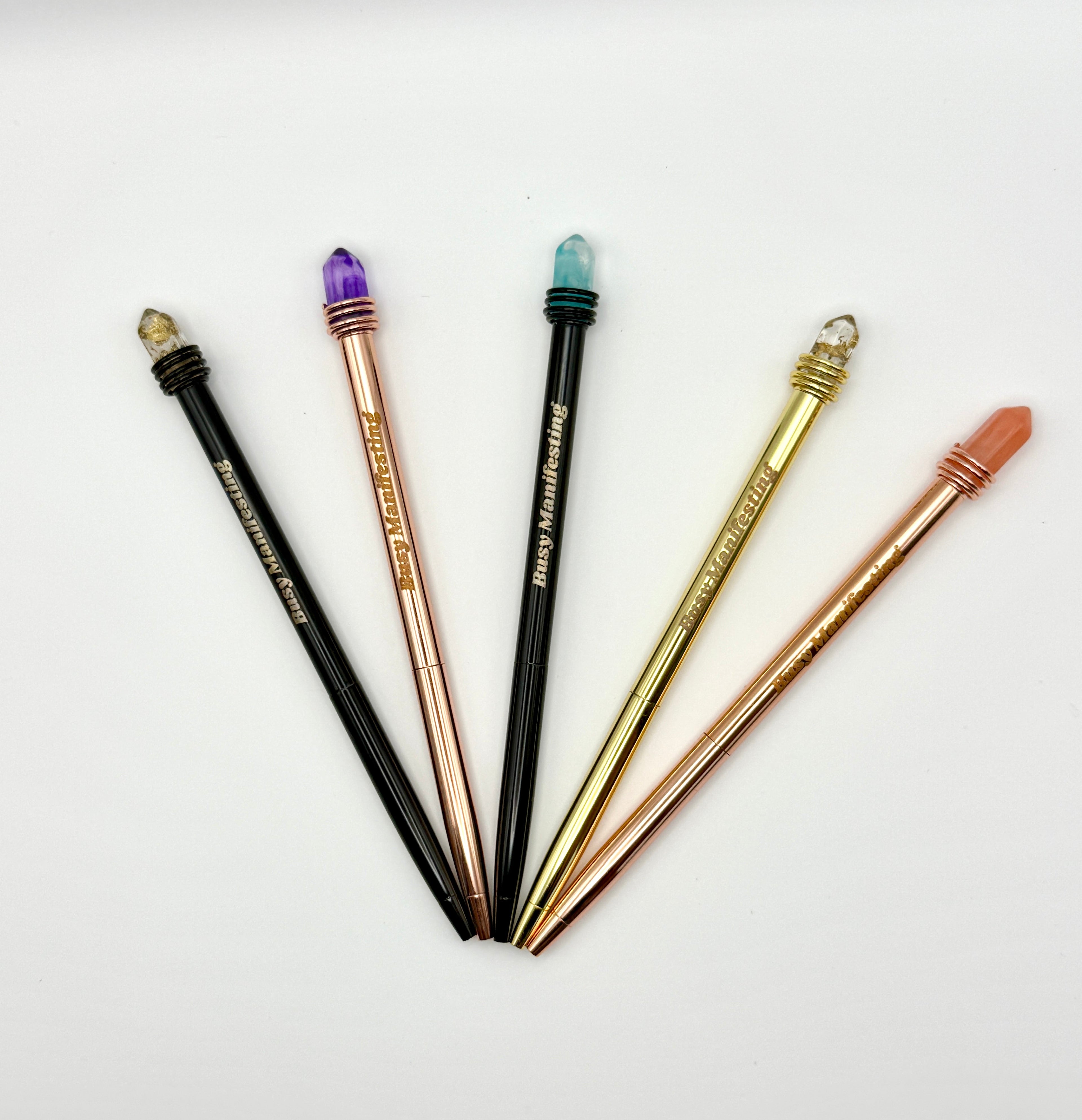 Busy Manifesting Crystal Mystic Pen The Fabulous Planner