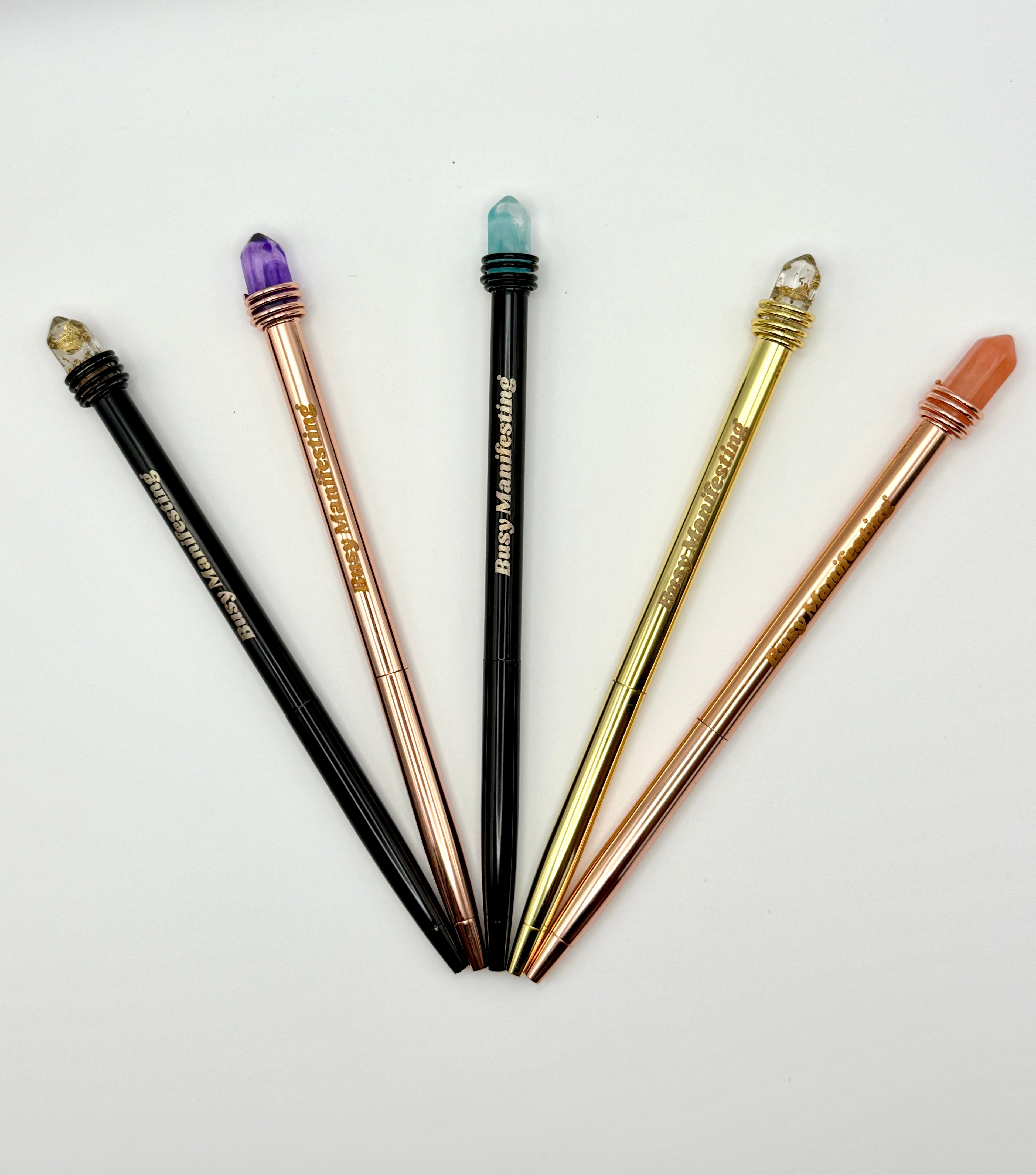 Busy Manifesting Crystal Mystic Pen The Fabulous Planner