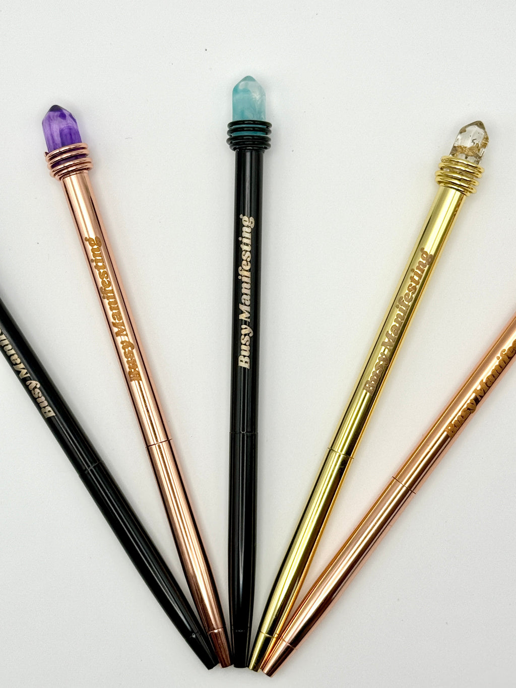 Busy Manifesting Crystal Mystic Pen The Fabulous Planner