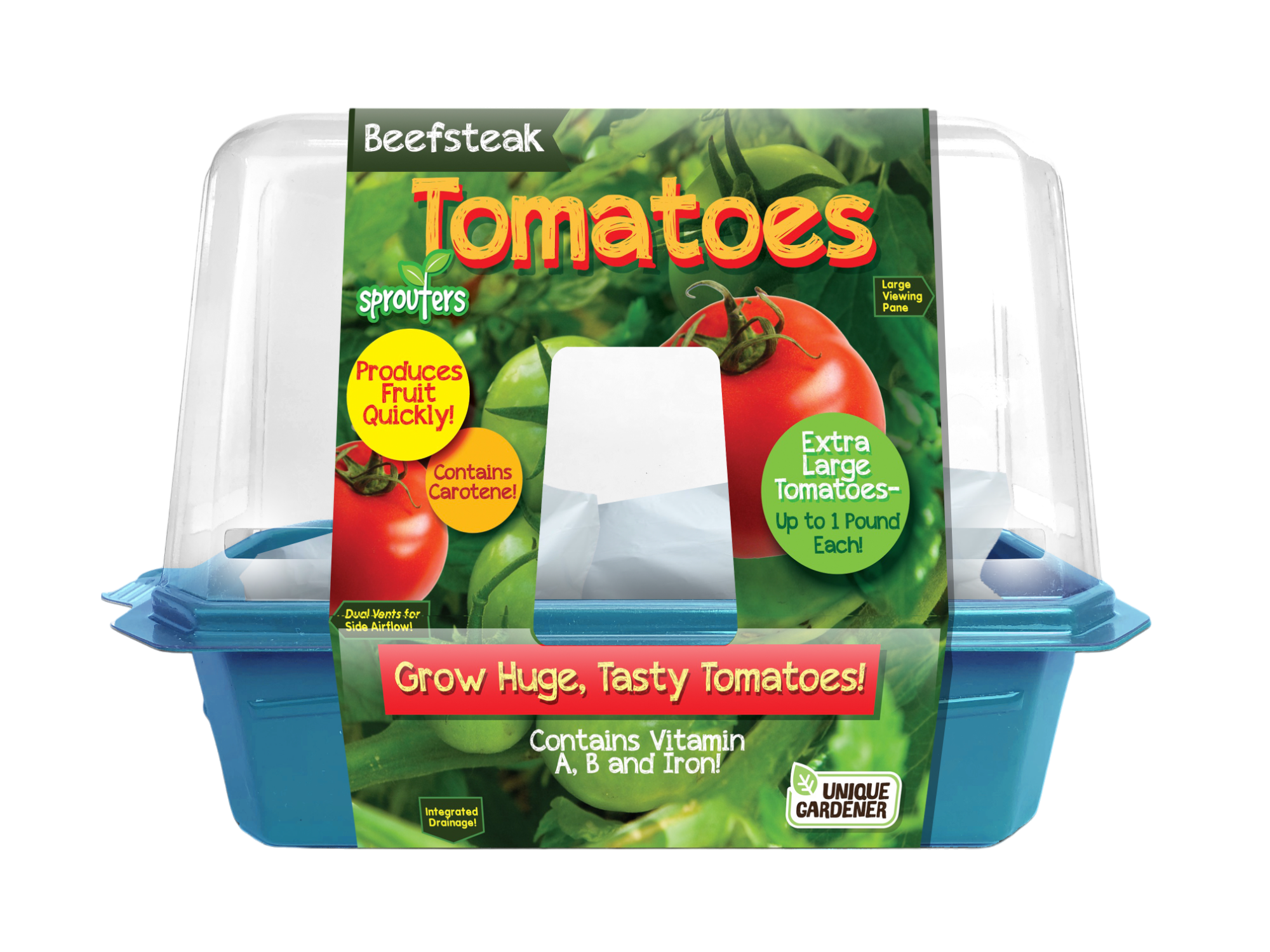 Beefsteak Tomatoes Sprouter Terrarium Unique Gardener