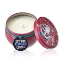 Art Tin Candle - Assorted Design - Vintage Christmas - Spiced Orange Rooted Treasures Farms
