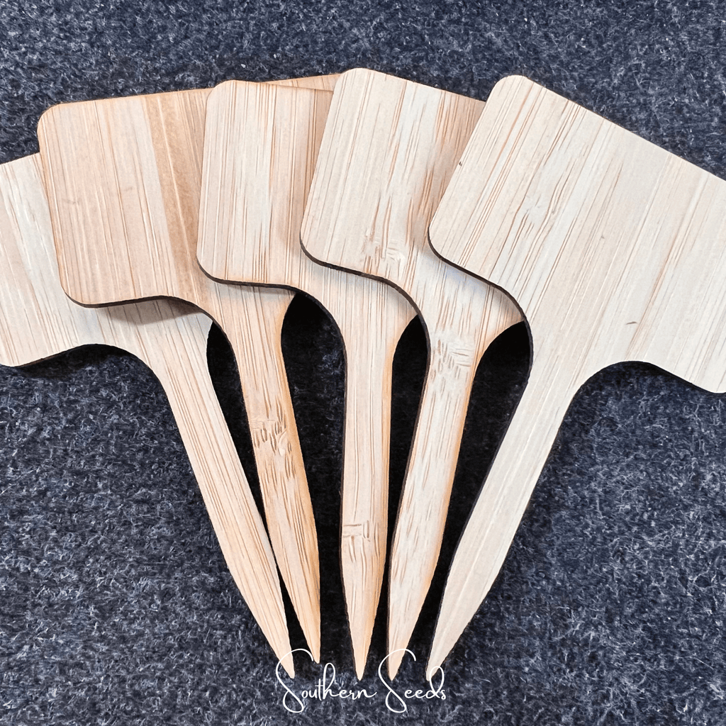 Bamboo Plant Markers – 5 Count Southern Seeds