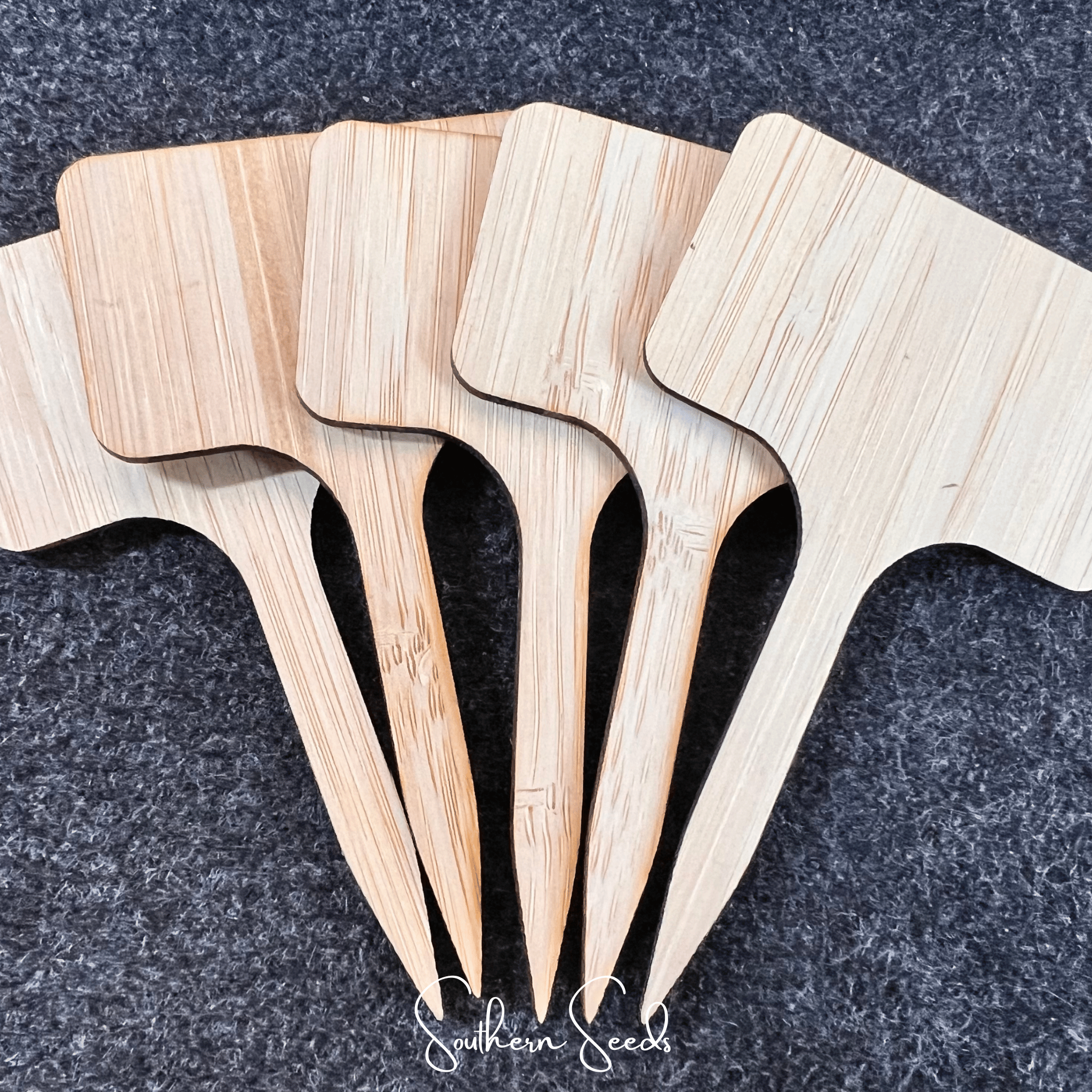 Bamboo Plant Markers – 5 Count Southern Seeds
