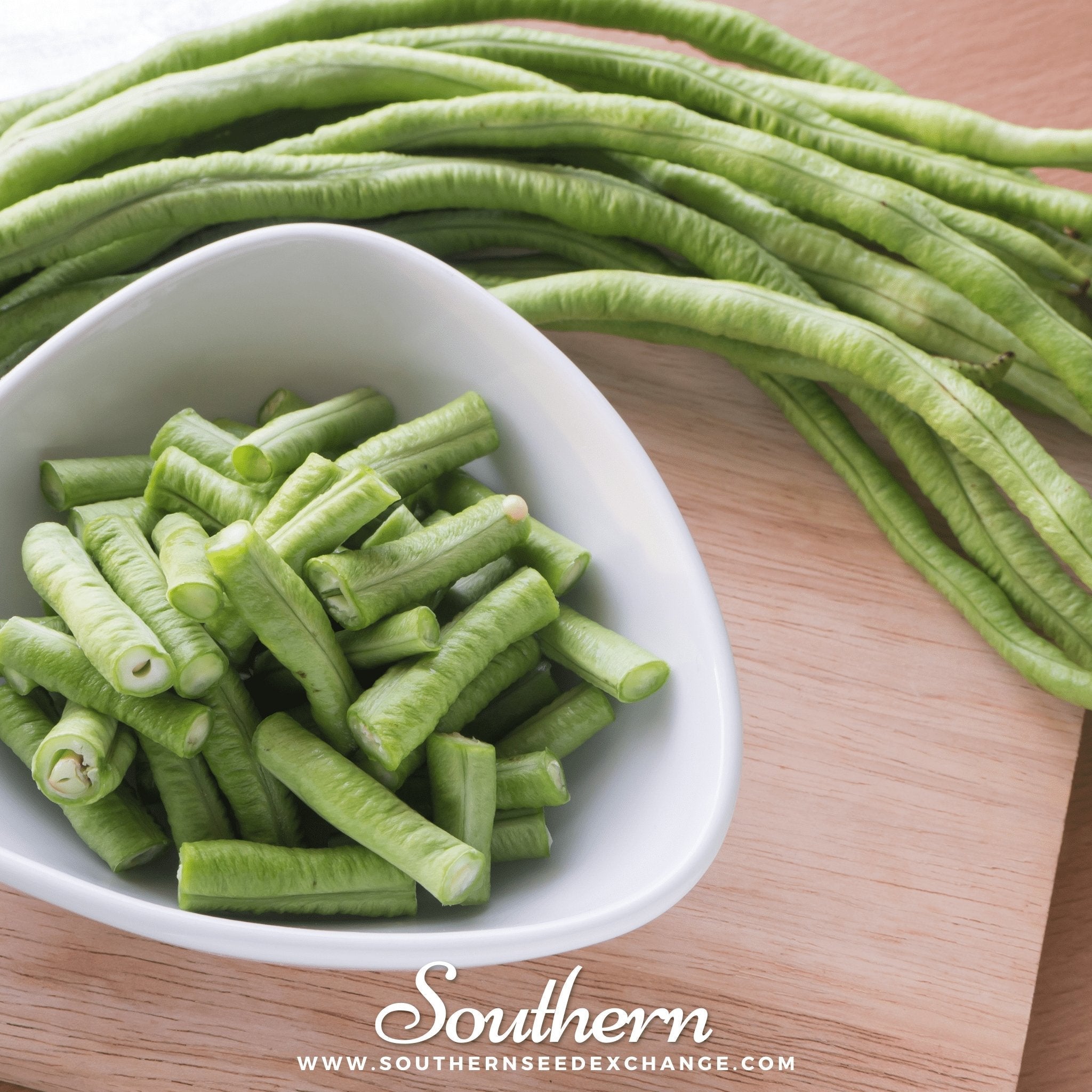 Yard Long Green Bean (Pole) – 15 Seeds Southern Seeds