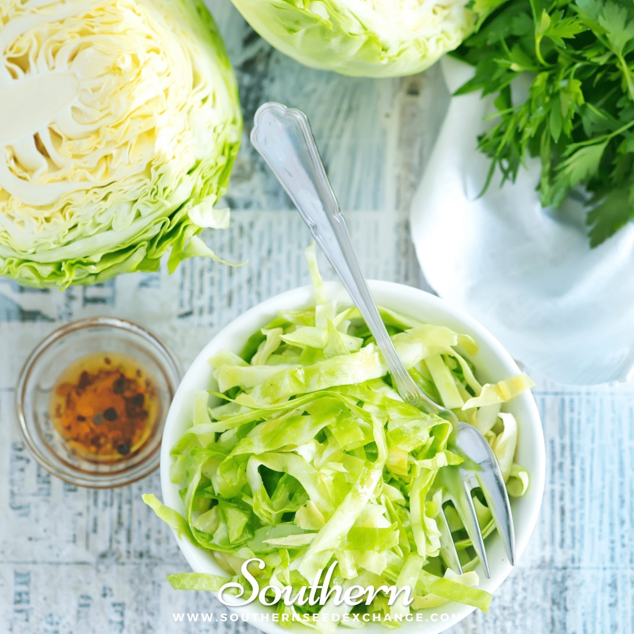 Copenhagen Market Cabbage – 100 Seeds Southern Seeds