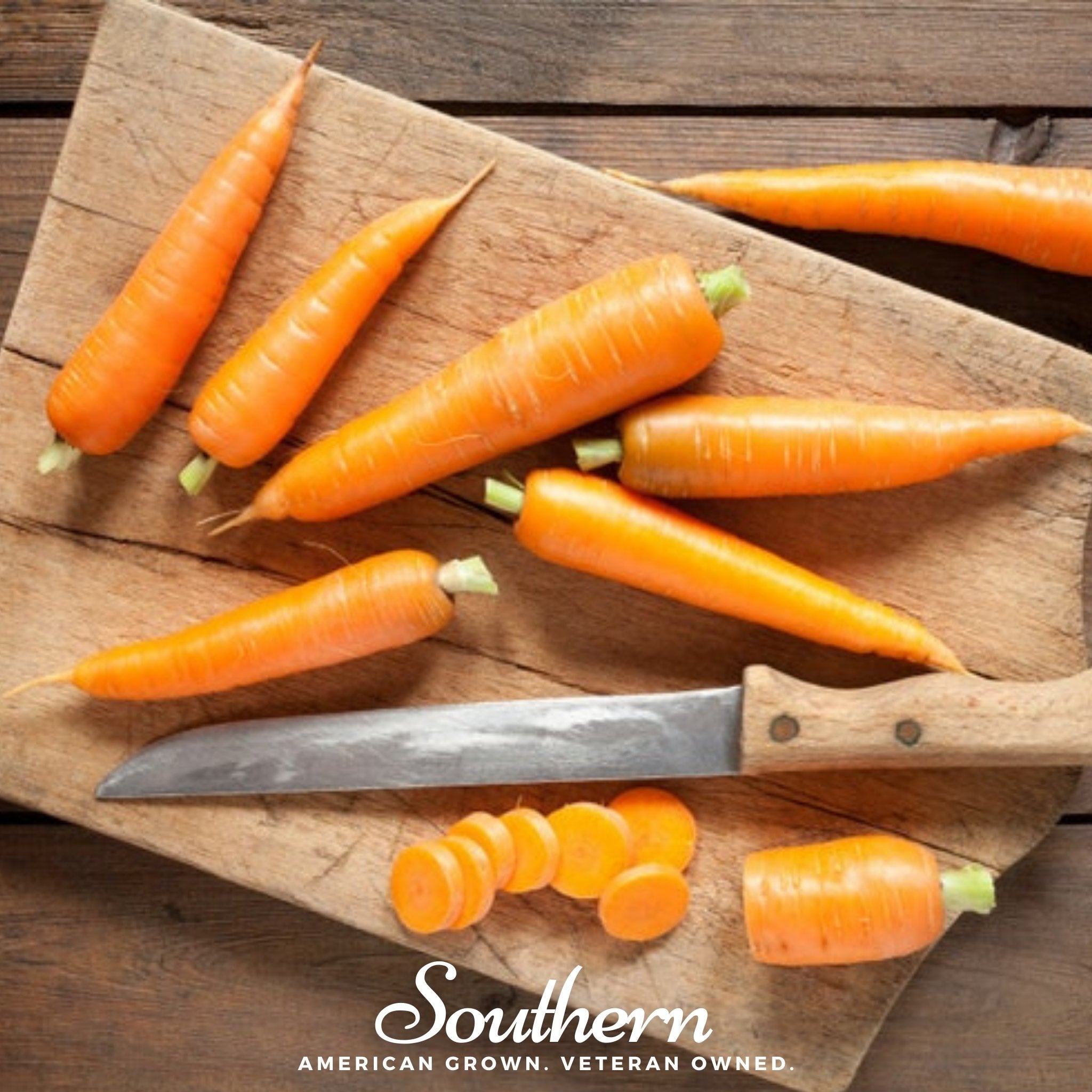Scarlet Nantes Carrot – 250 Seeds Southern Seeds