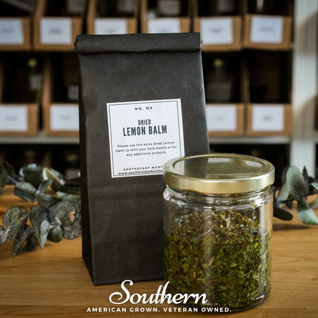 Dried Lemon Balm – 2 Cups Southern Seeds