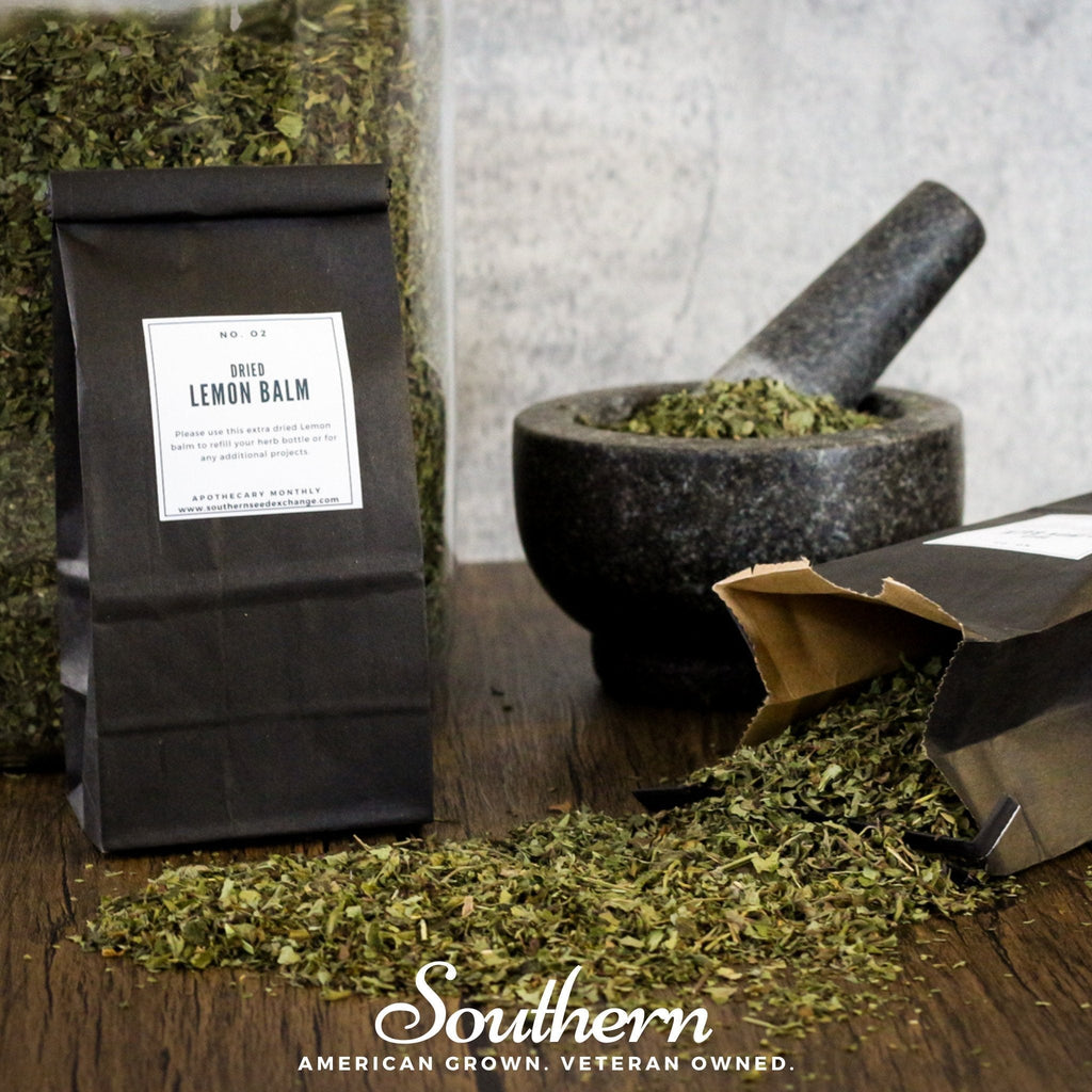 Dried Lemon Balm – 2 Cups Southern Seeds