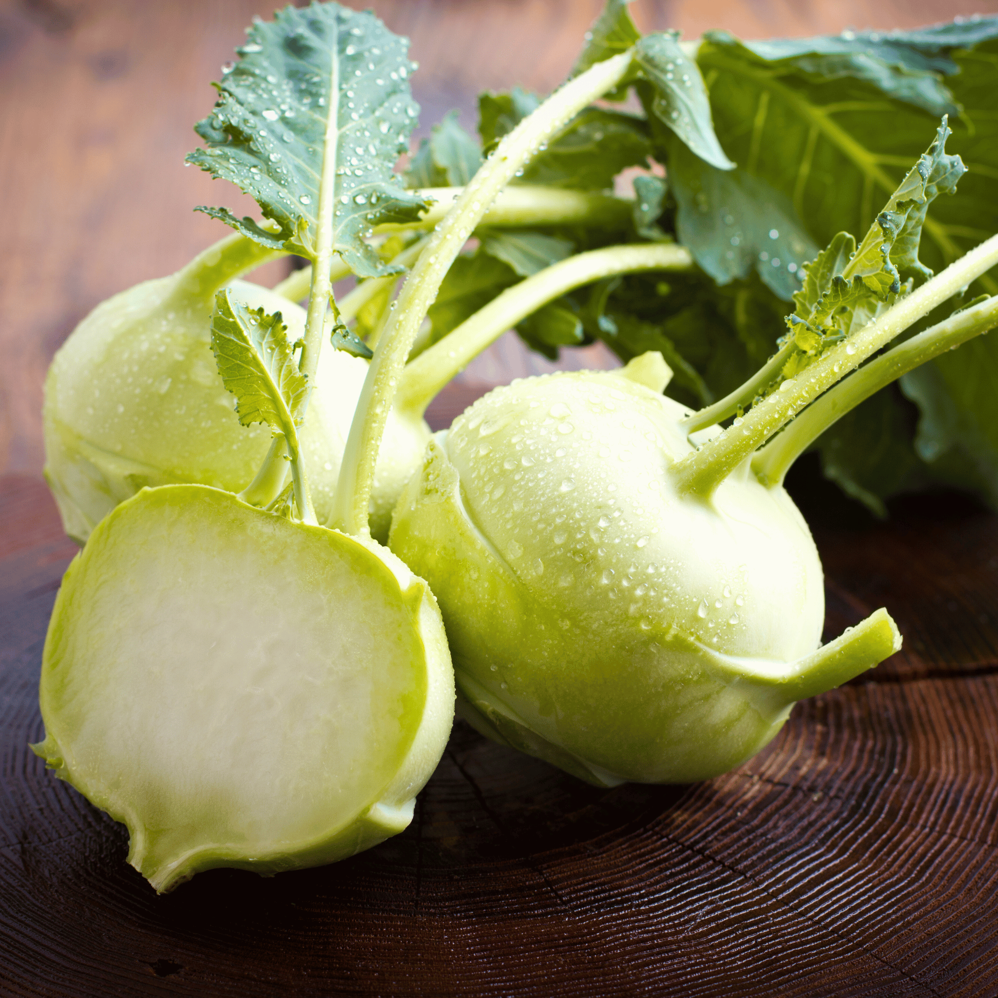 Early White Vienna Kohlrabi – 100 Seeds Southern Seeds