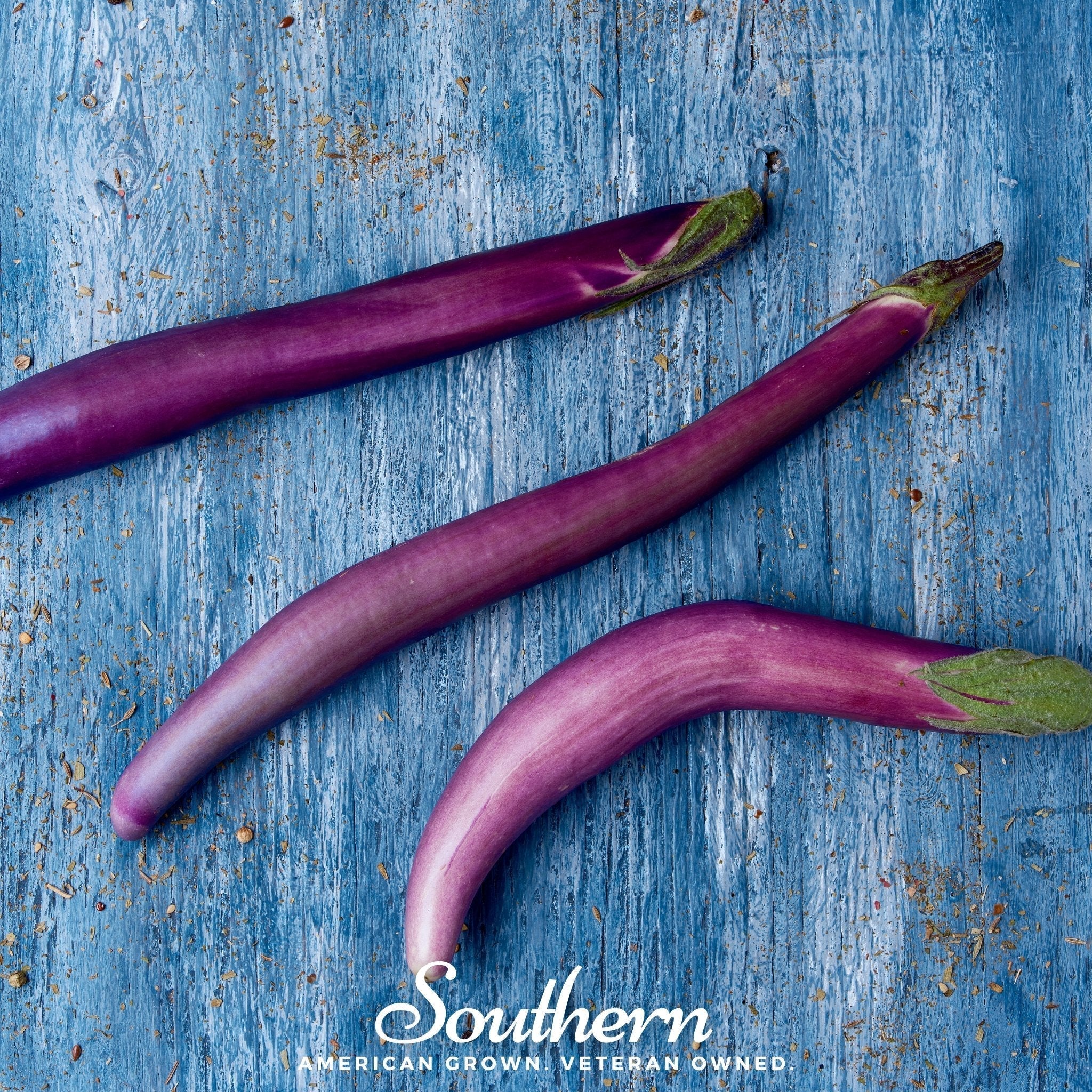 Long Purple Eggplant – 50 Seeds Southern Seeds