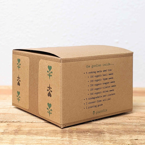 "Grow an Herb Garden" Cooking Herbs Seed Kit Plantflix
