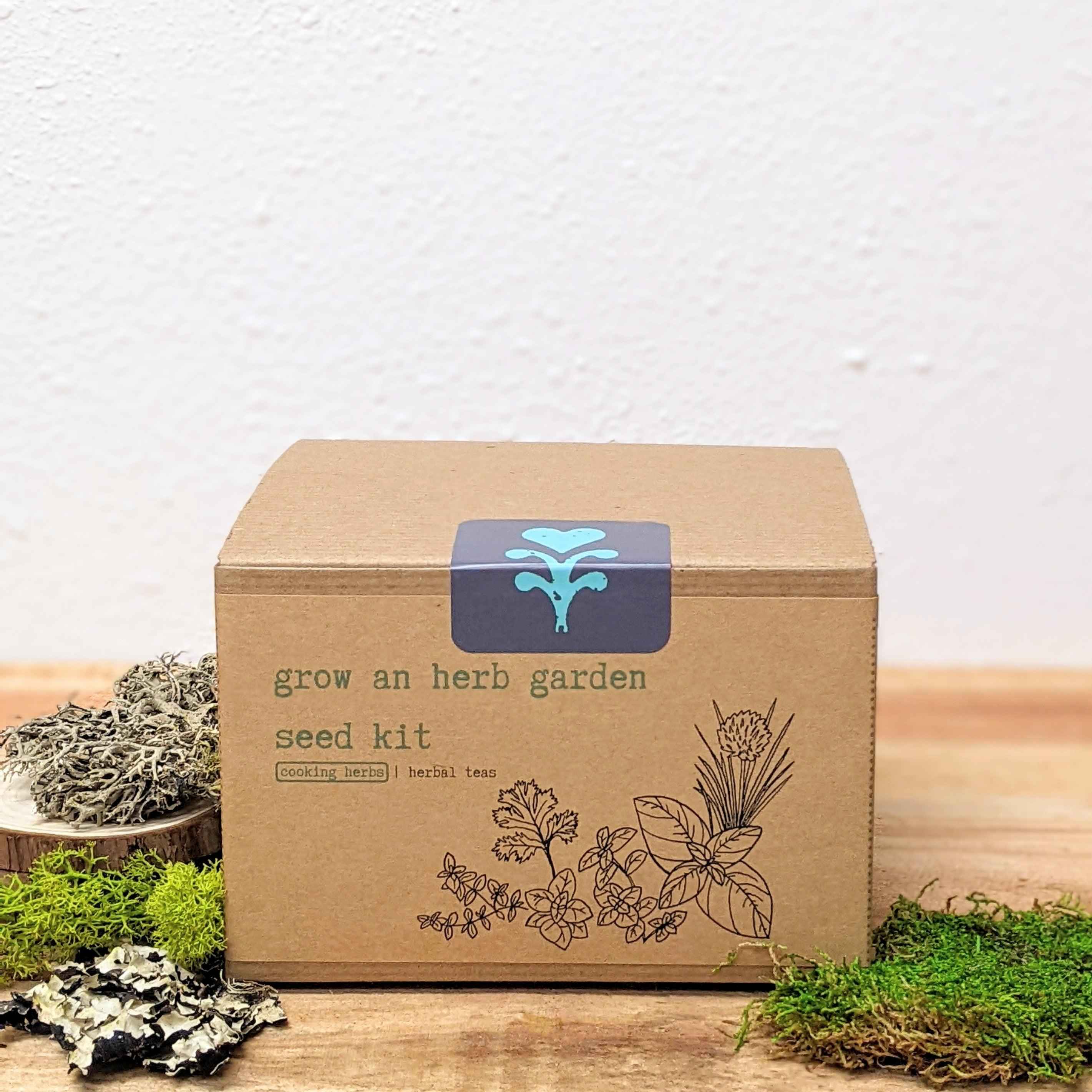 "Grow an Herb Garden" Cooking Herbs Seed Kit Plantflix
