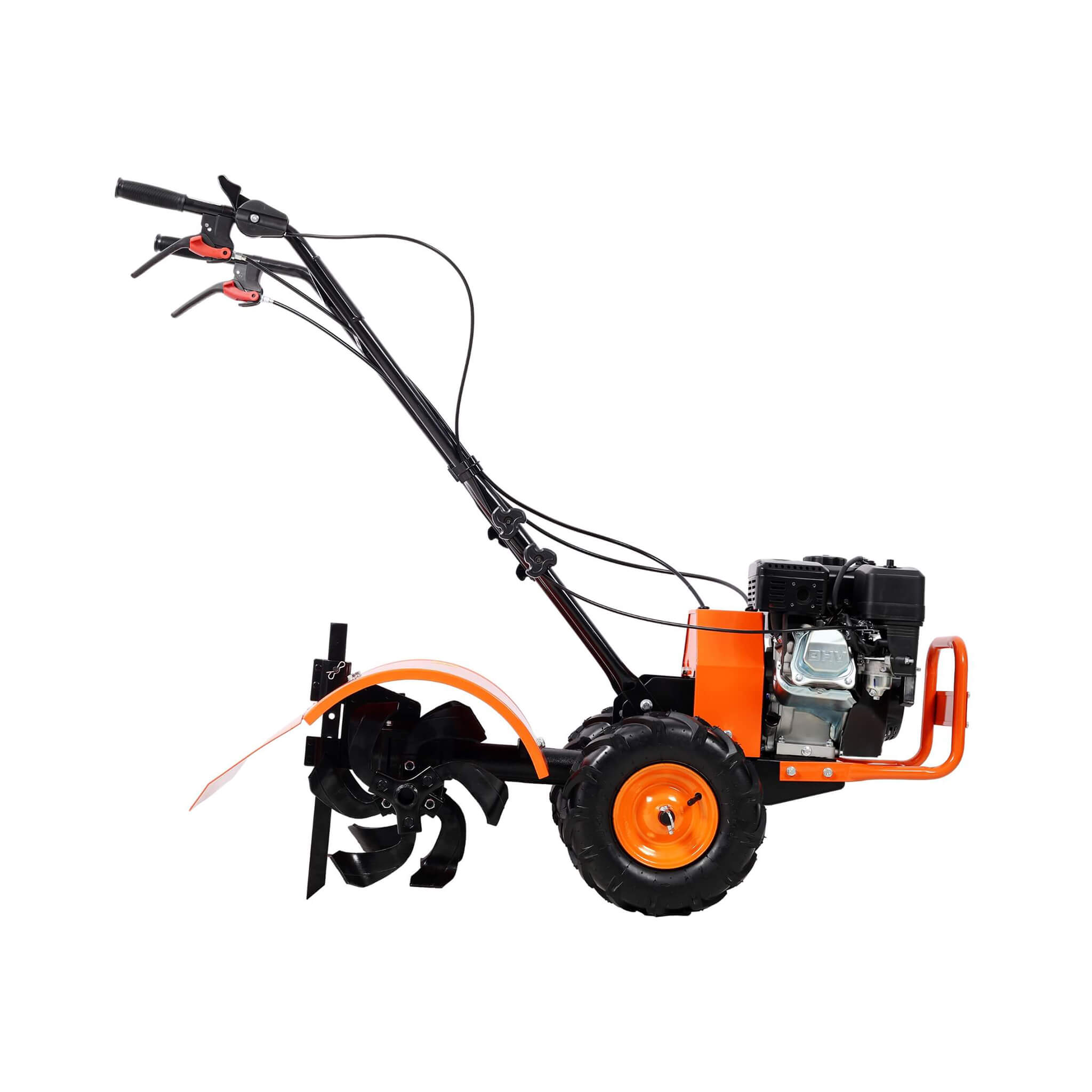 Heavy-Duty 7HP 212CC Rear Tine Power Tiller Gas Engine Garden Cultivator, 20 Inch (SAK83179) SAKSBY WHOLESALE