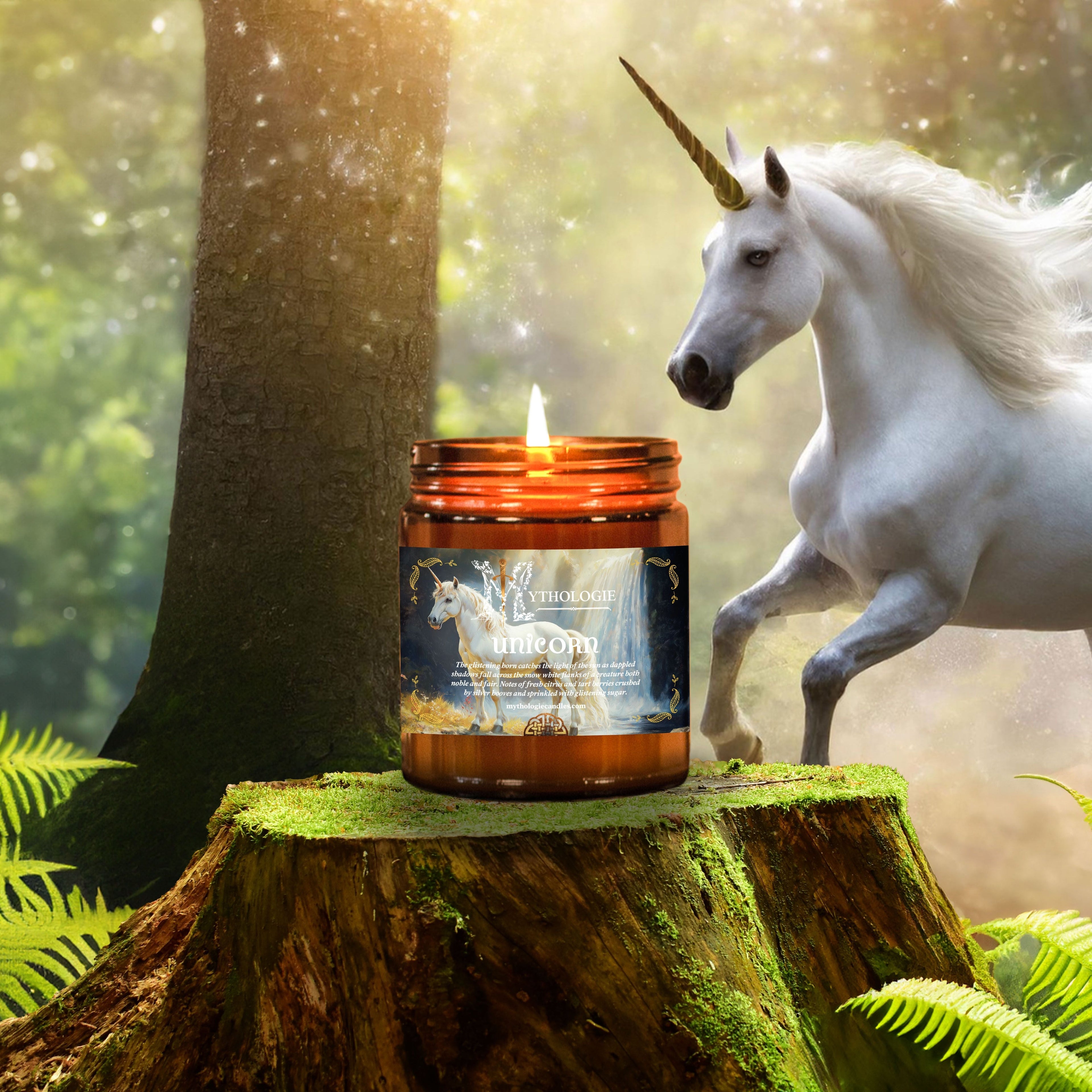 Unicorn MythologieCandles