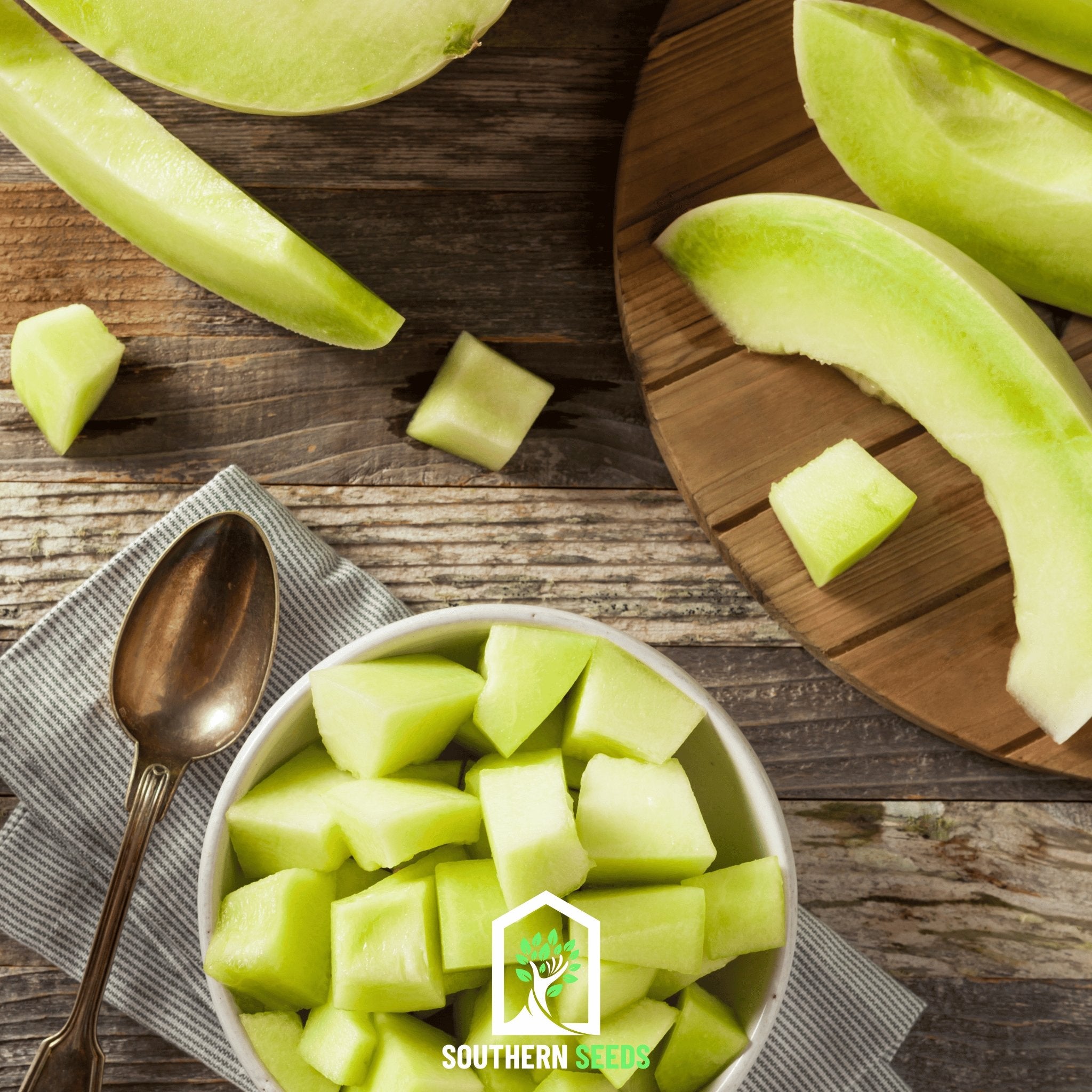 Melon Seed Collection (Watermelon • Cantaloupe • Honeydew) Southern Seeds