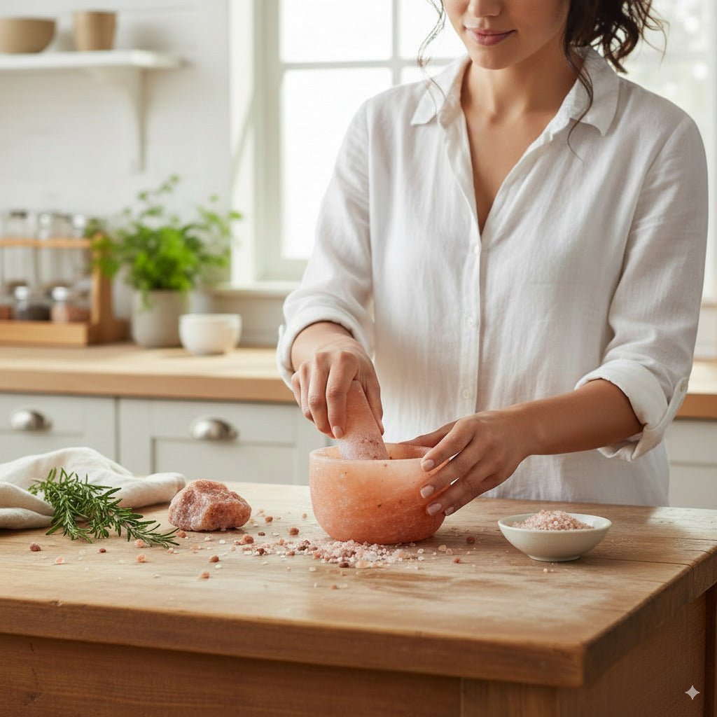 Mortar and Pestle Black Tai Salt Co.