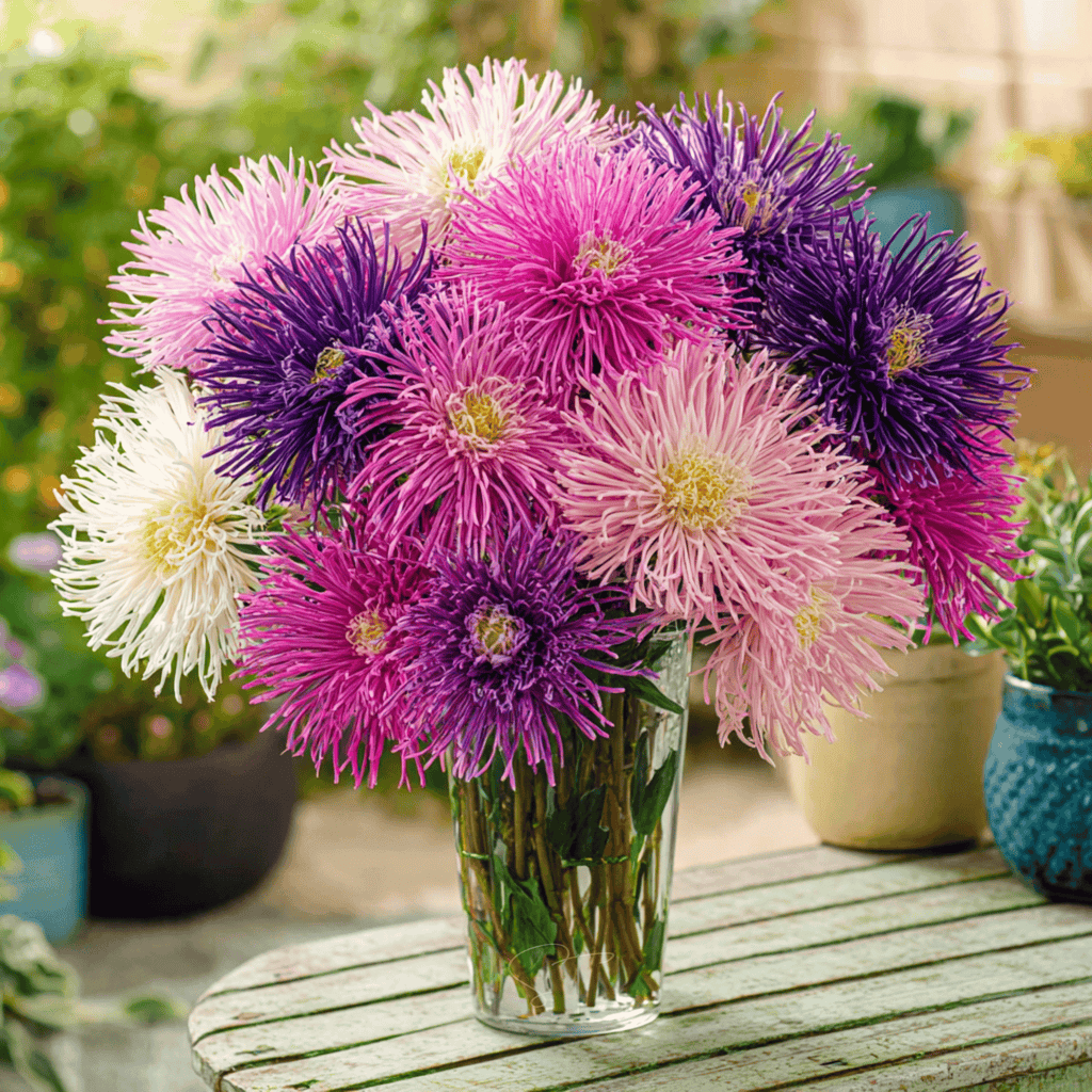 Needle Mix Aster – 50 Seeds Southern Seeds