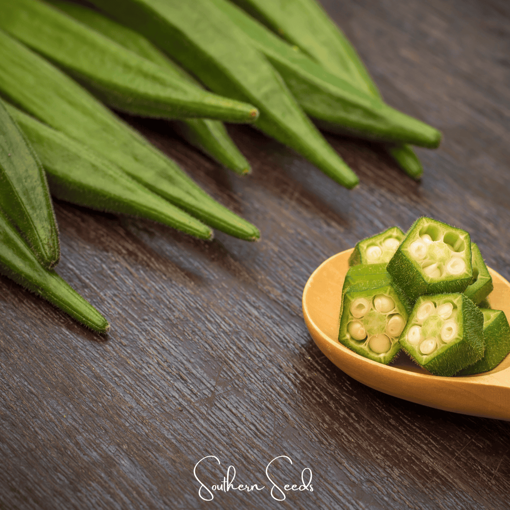 Jambalaya Okra – 50 Seeds Southern Seeds