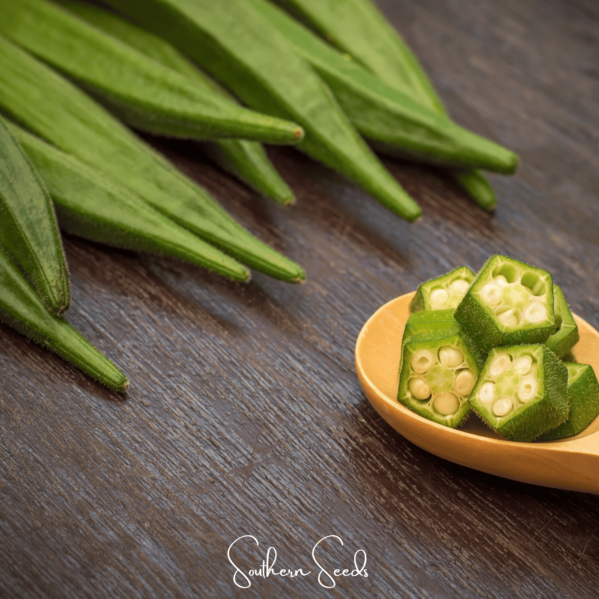 Jambalaya Okra – 50 Seeds Southern Seeds