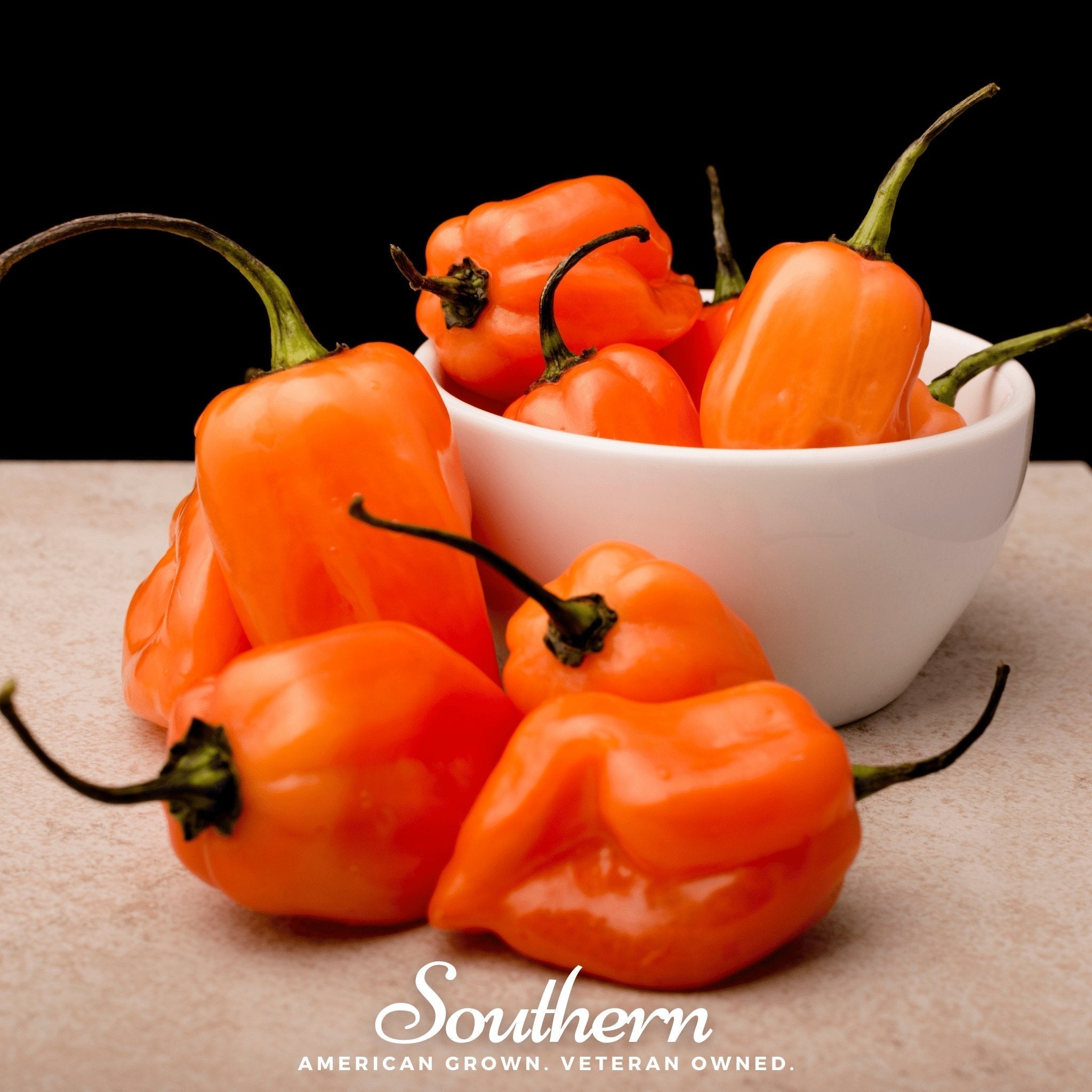 Orange Habanero Pepper – 30 Seeds Southern Seeds