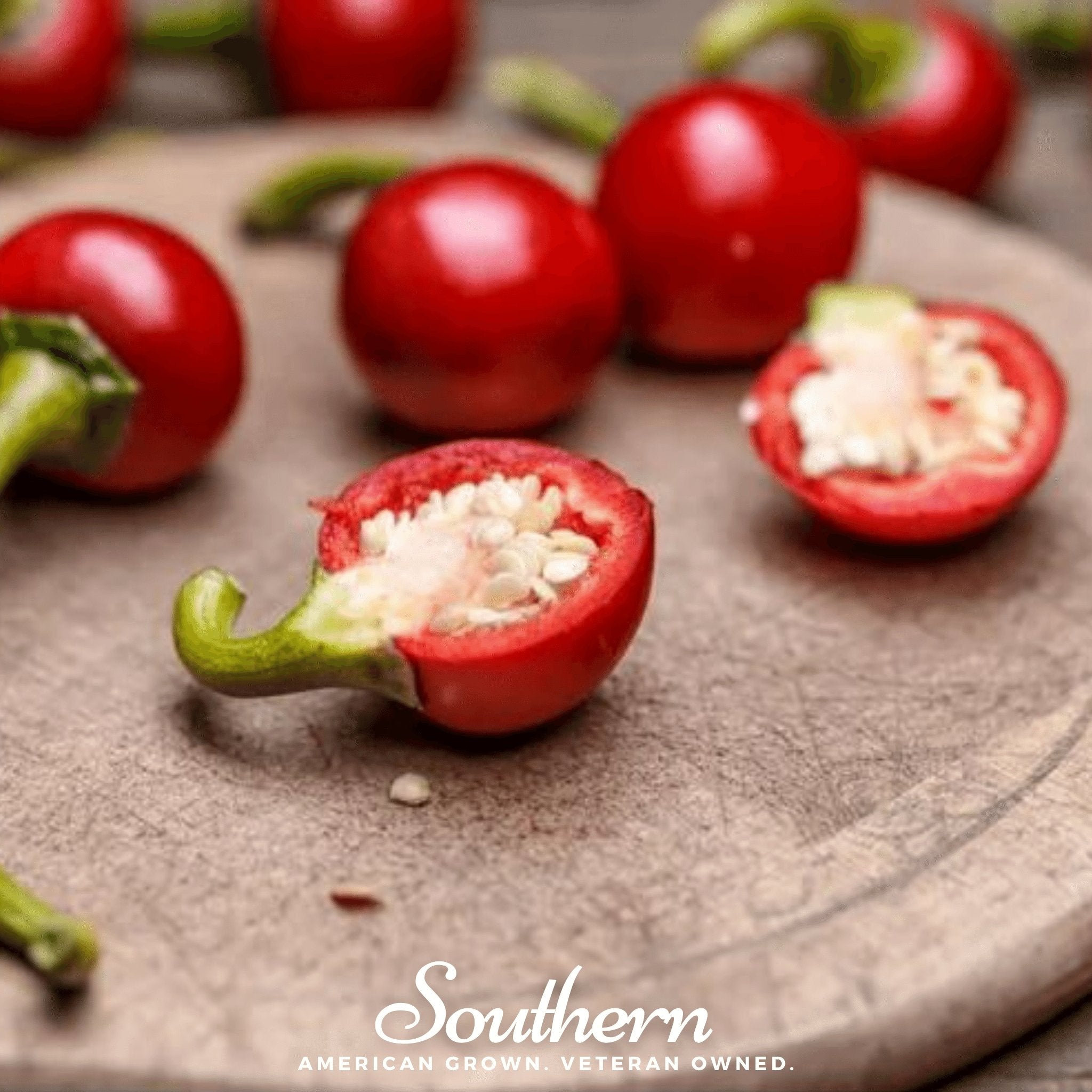 Red Hot Cherry Pepper – 25 Seeds Southern Seeds