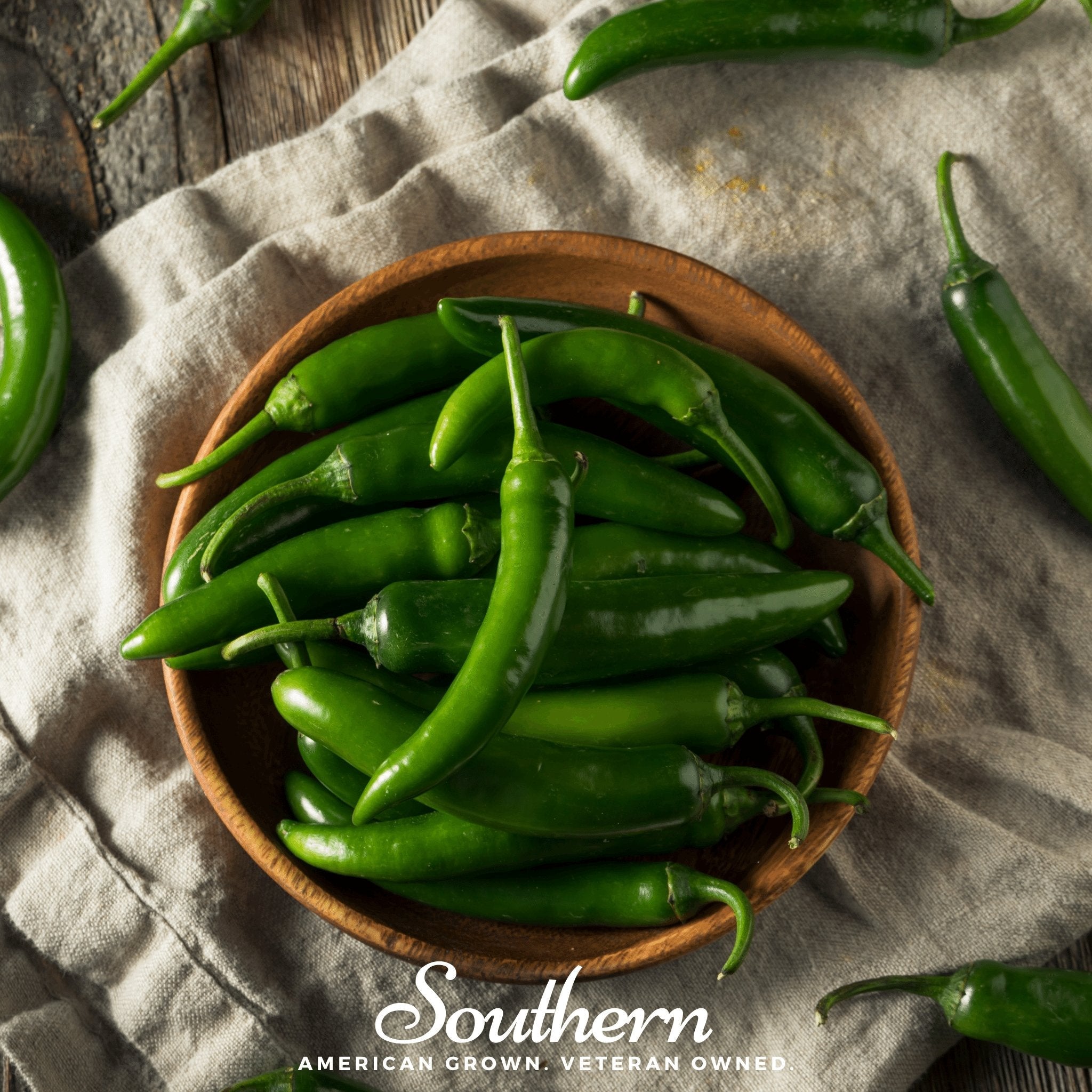 Serrano Pepper – 25 Seeds Southern Seeds