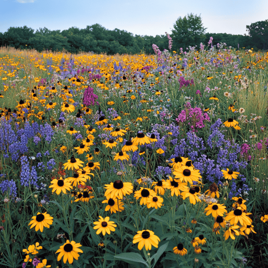 Perennial Wildflower Seed Mix (15 Varieties) – 1,000 Seeds Southern Seeds