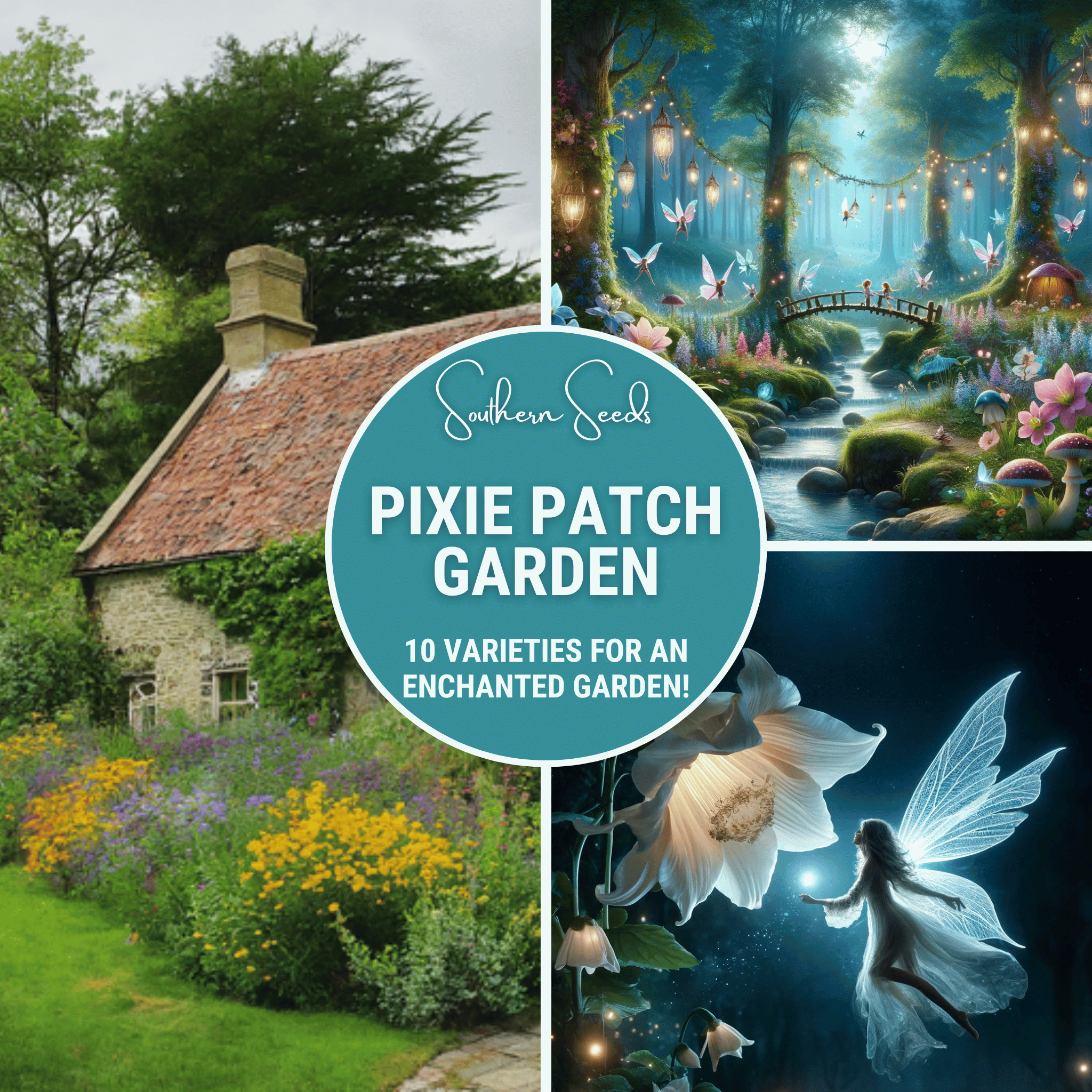 Pixie Patch Seed Collection – 10 Enchanted Varieties Southern Seeds