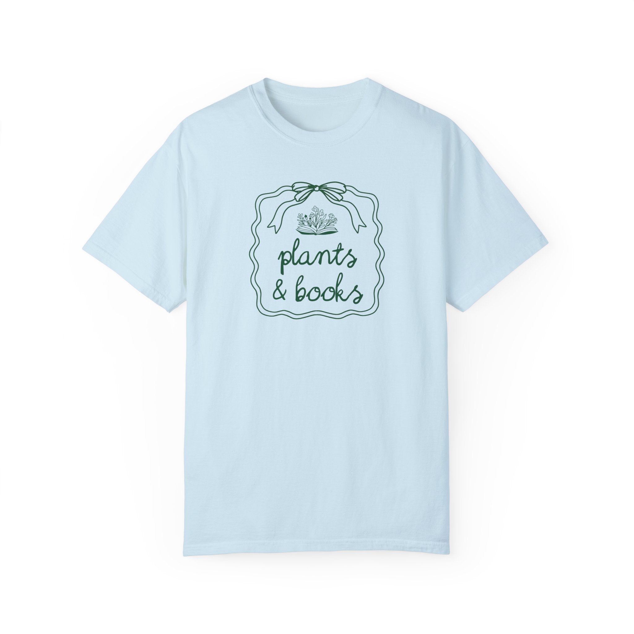 Plants and Books Tee Shirt Opal and June