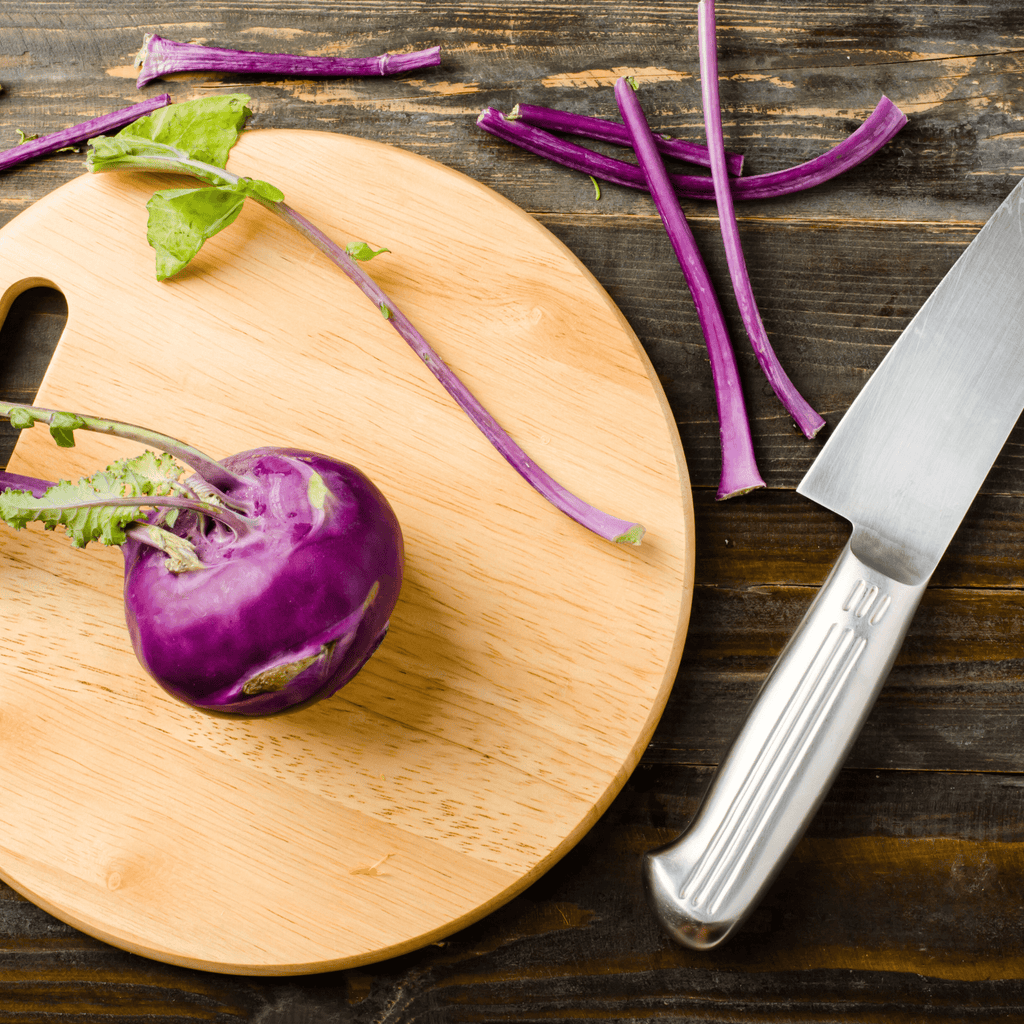 Purple Vienna Kohlrabi – 100 Seeds Southern Seeds