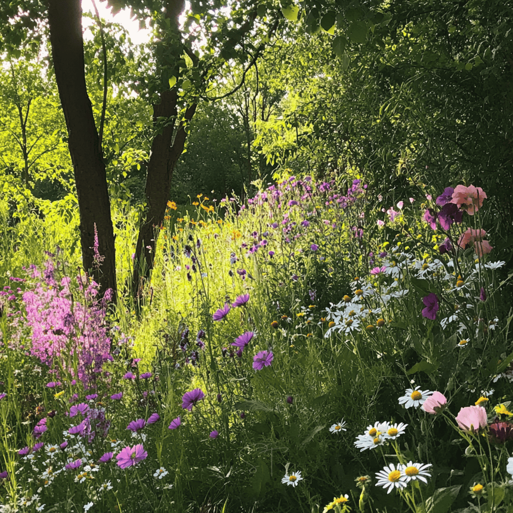 Shady Area Wildflower Seed Mix (20 Varieties) – 1,000 Seeds Southern Seeds