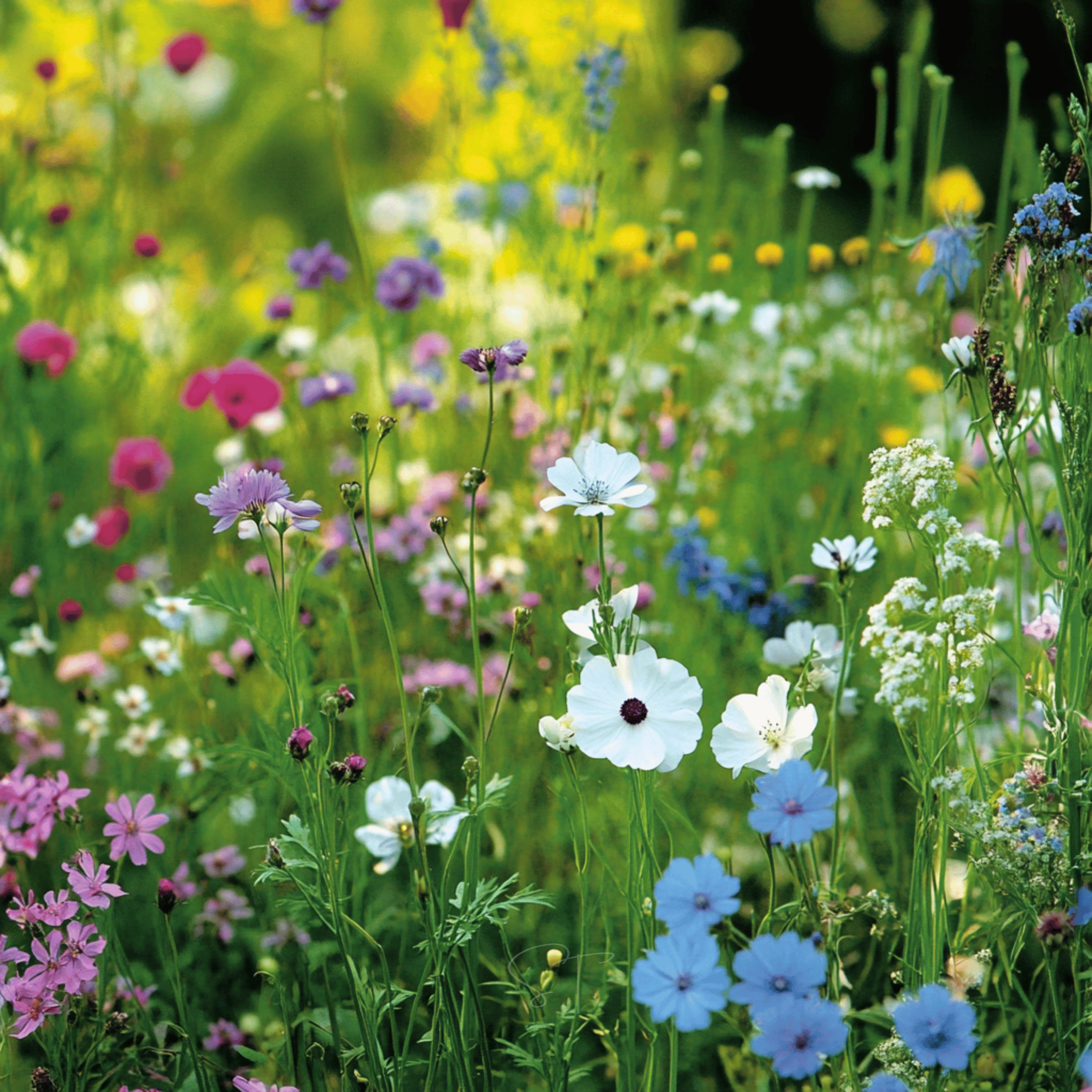 Shady Area Wildflower Seed Mix (20 Varieties) – 1,000 Seeds Southern Seeds