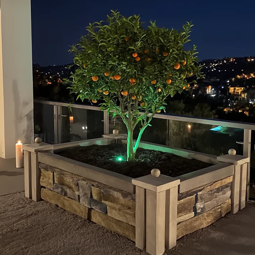 Prefabricated Concrete (GFRC) Garden Bed - Stackstone HomeBridgePC