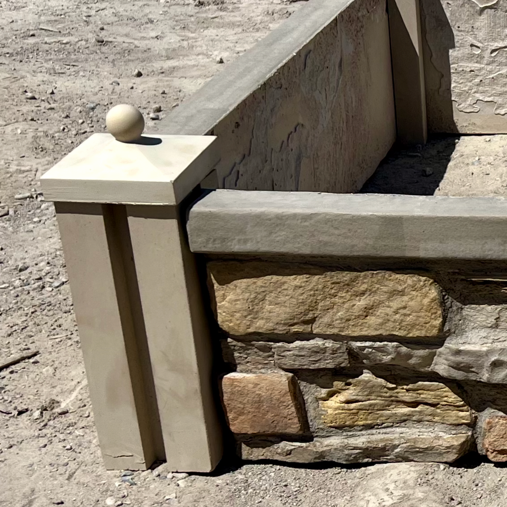 Prefabricated Concrete (GFRC) Garden Bed - Stackstone HomeBridgePC
