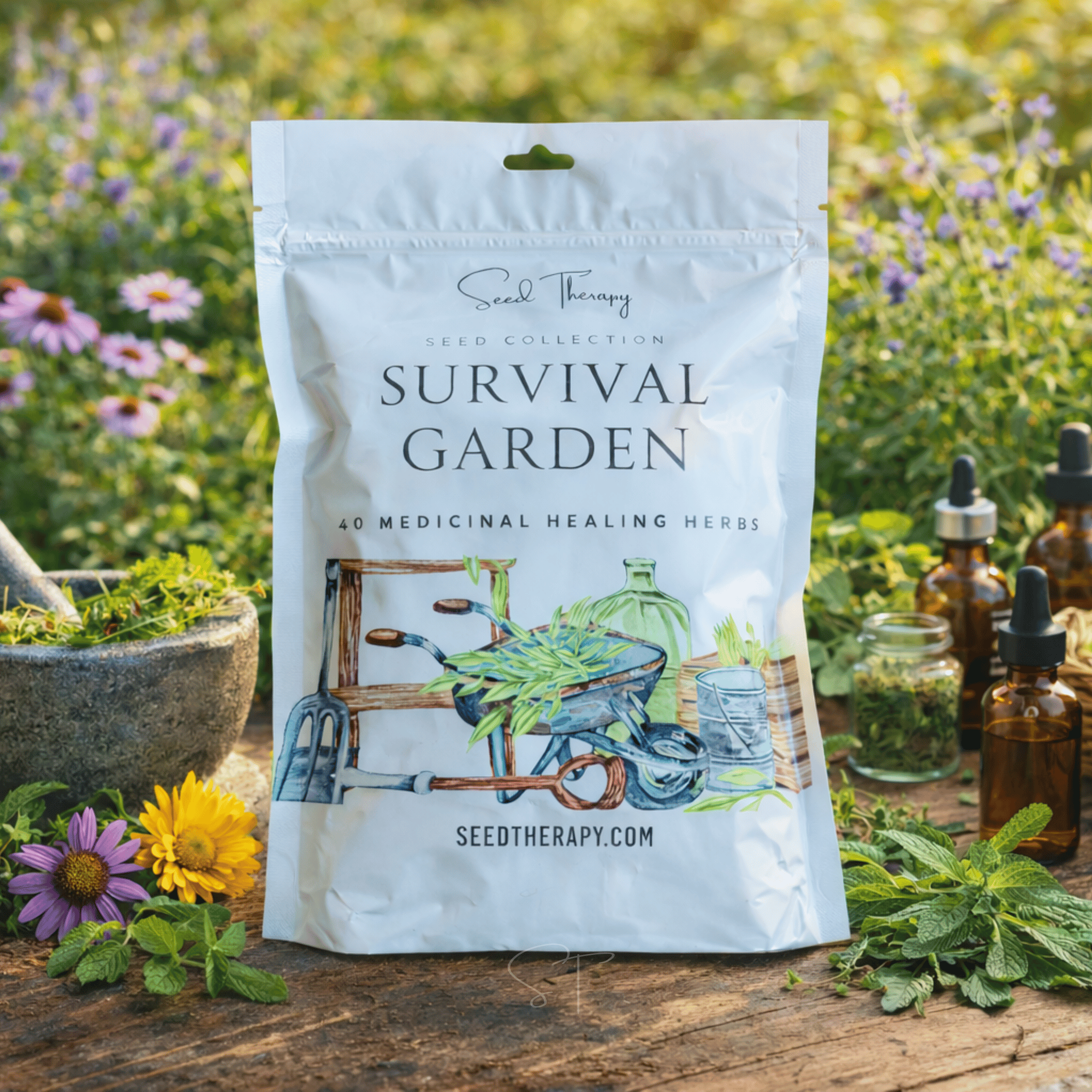 Survival Medicinal Herb Garden – 40 Essential Varieties Southern Seeds